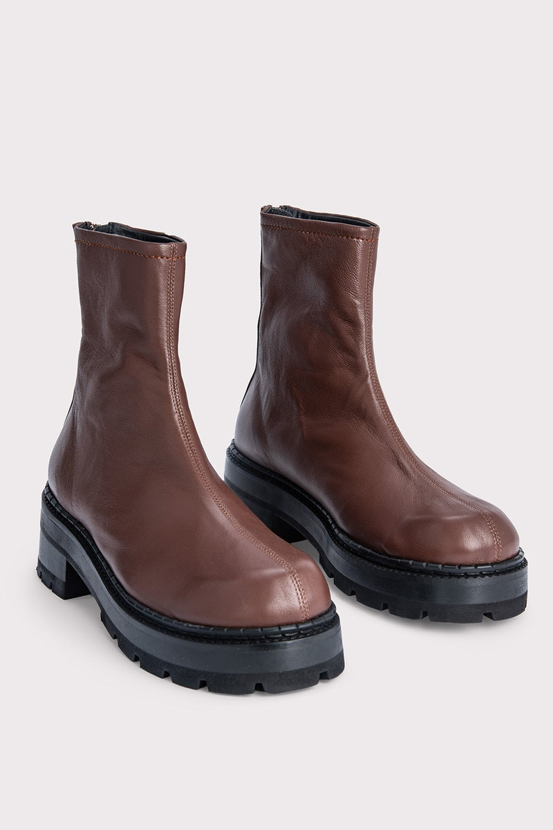 BY FAR Alister Sequoia Nappa Leather outlook