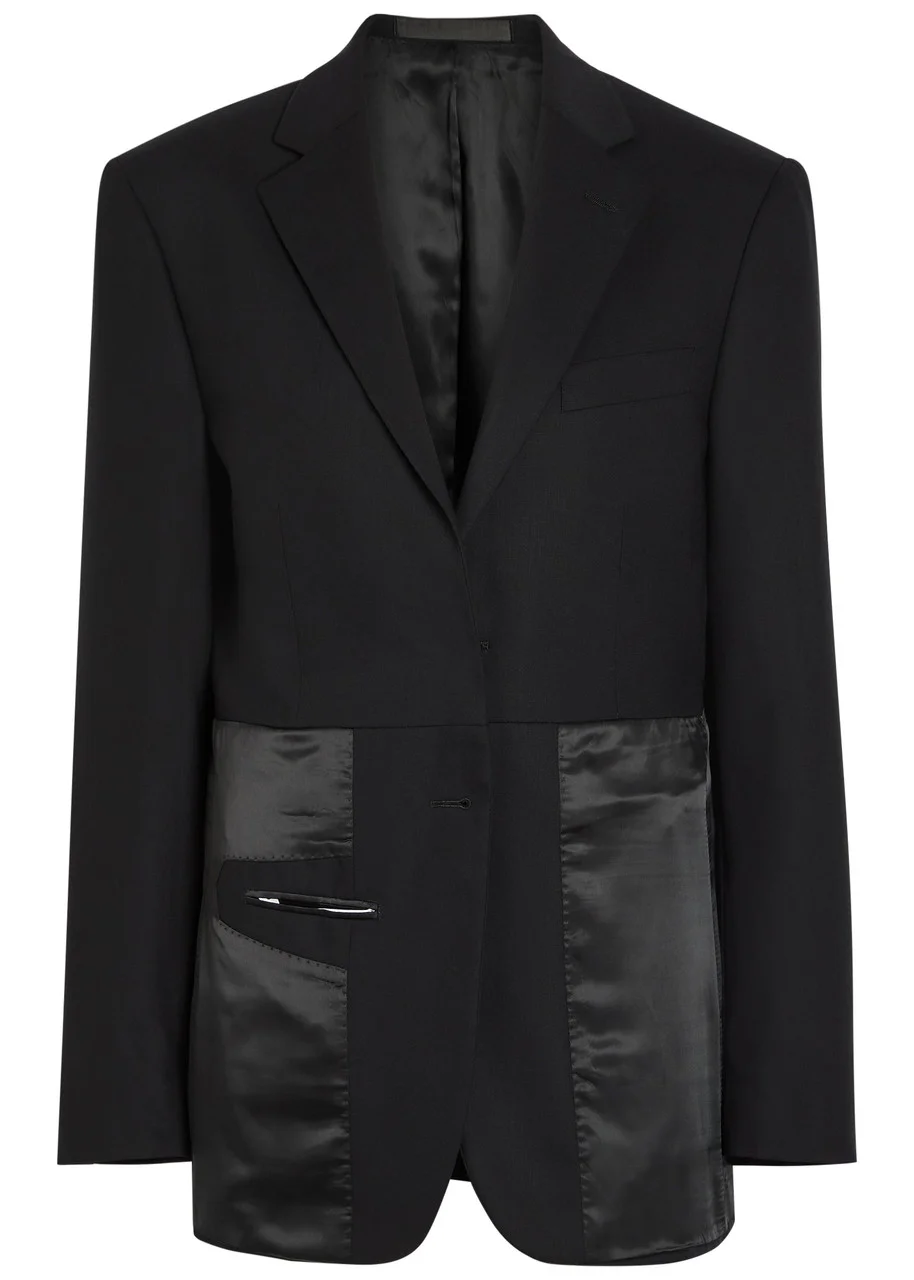 Bettter Inside Out Paneled Wool Blazer - 1