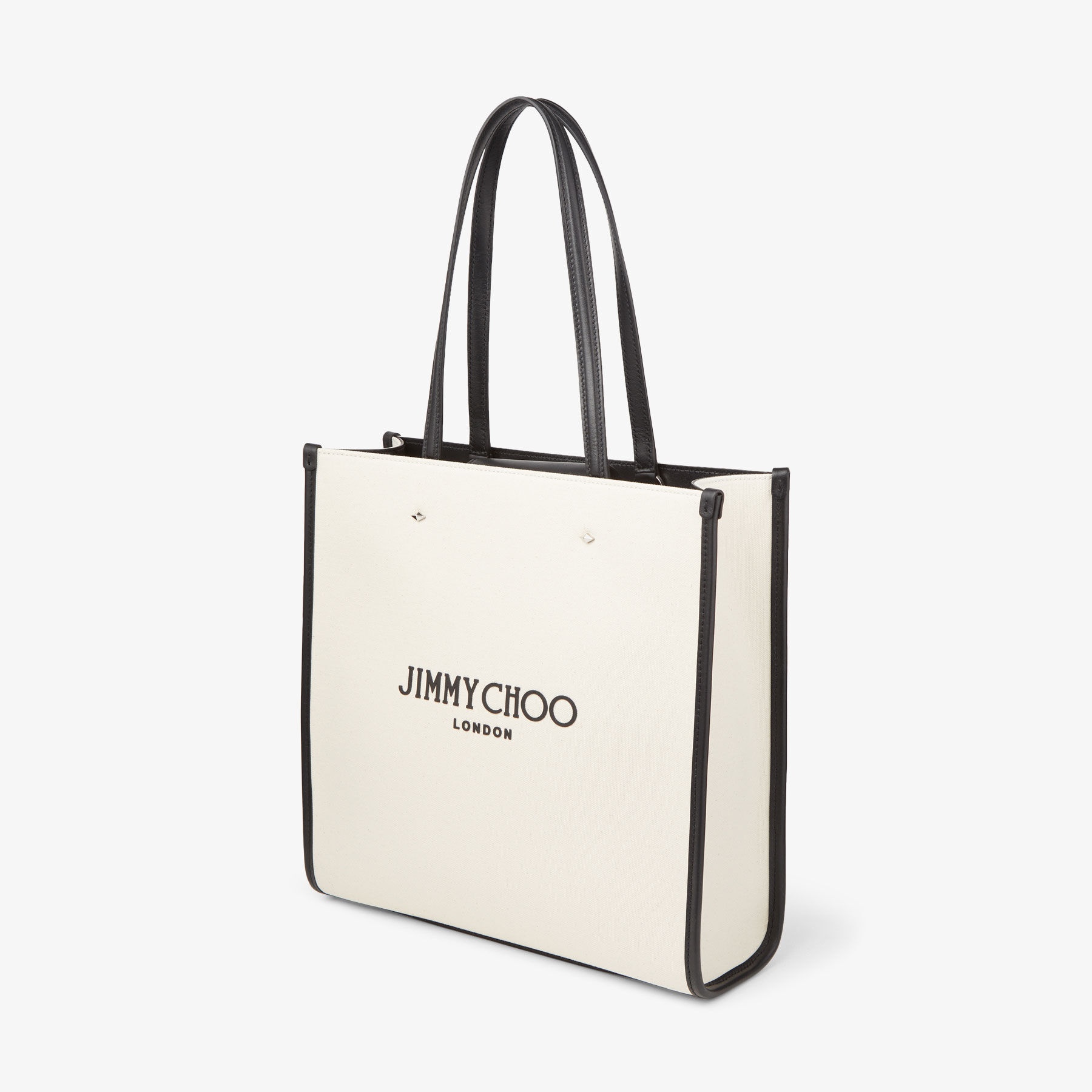 N/S Tote M
Natural Pink Canvas Tote Bag - 3