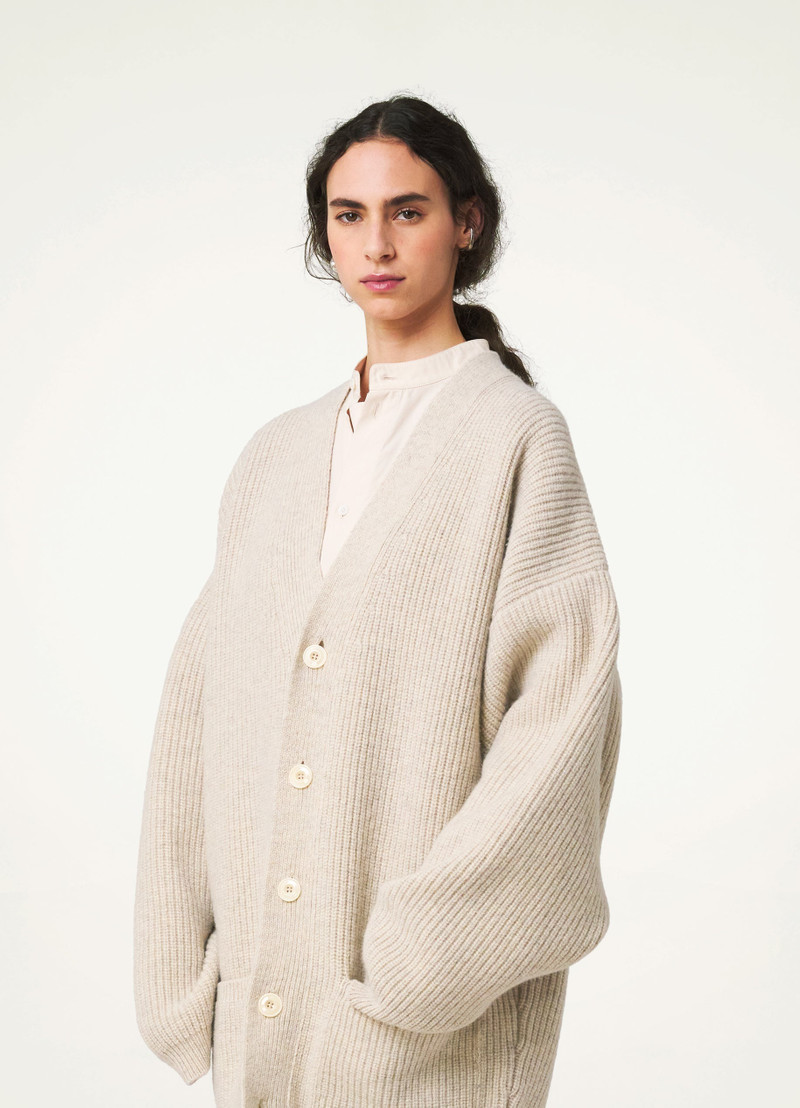 FELTED CARDIGAN COAT 11