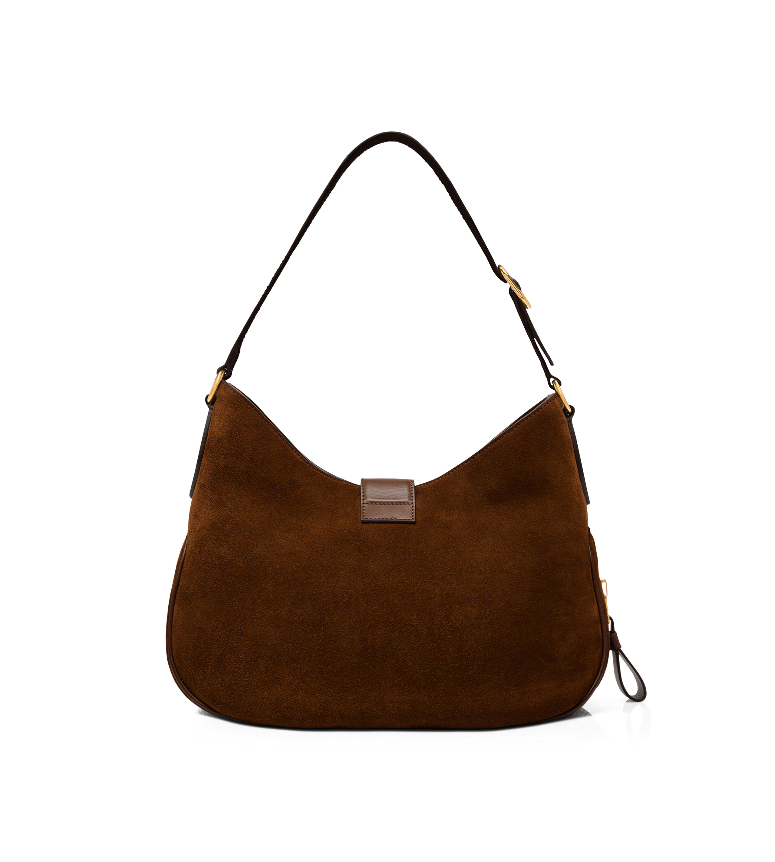 TOM FORD SUEDE AND LEATHER MONARCH MEDIUM HOBO | REVERSIBLE