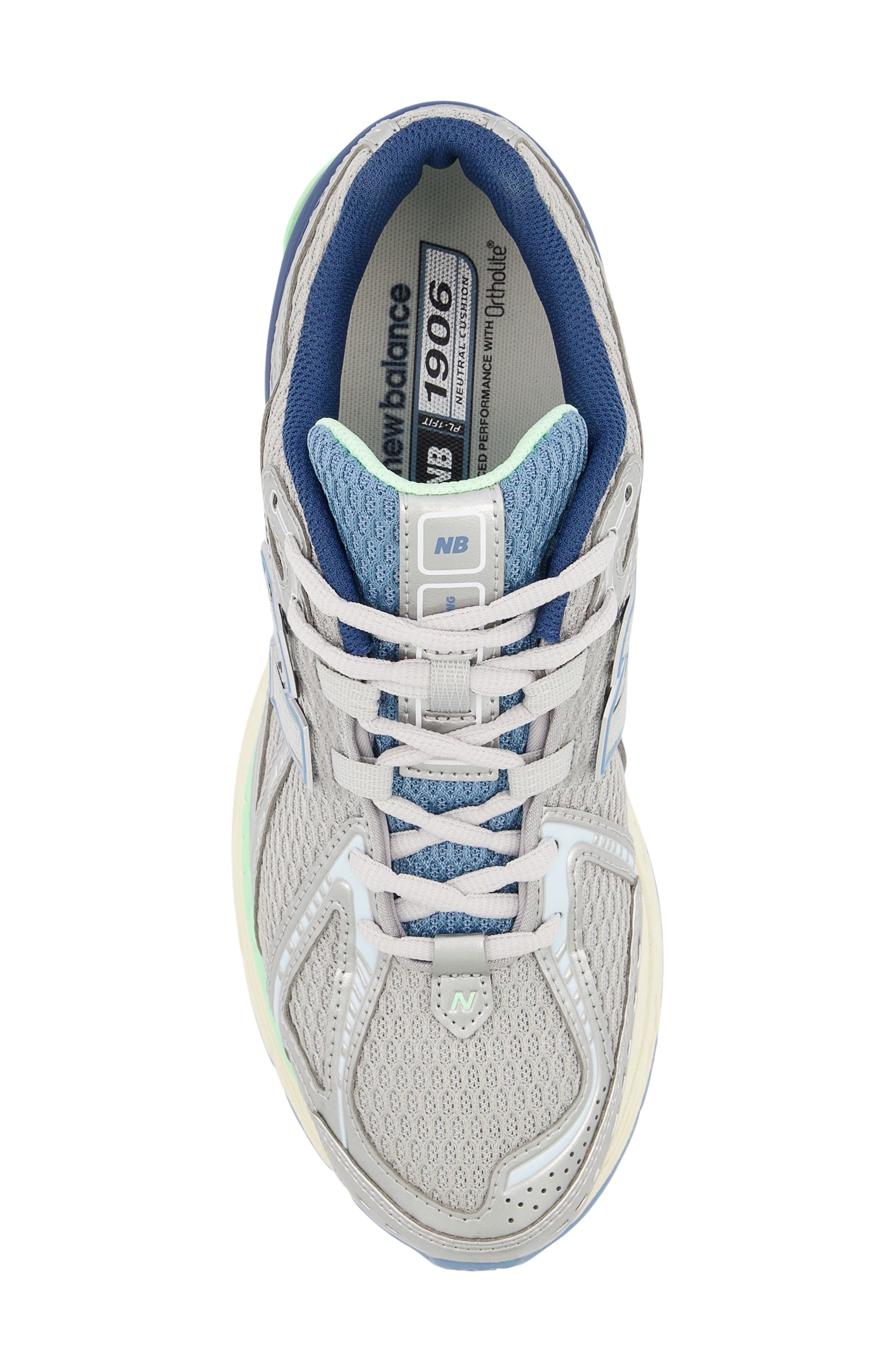 New Balance Gender Inclusive 1906A Running Shoe in Silver Metallic/Still Water at Nordstrom - 3