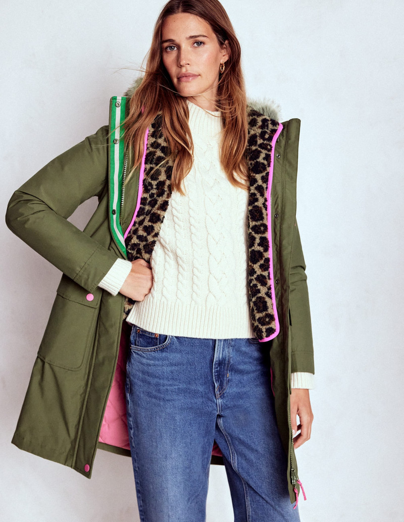 4-In-1 Hooded Parka-Woodland Green 5