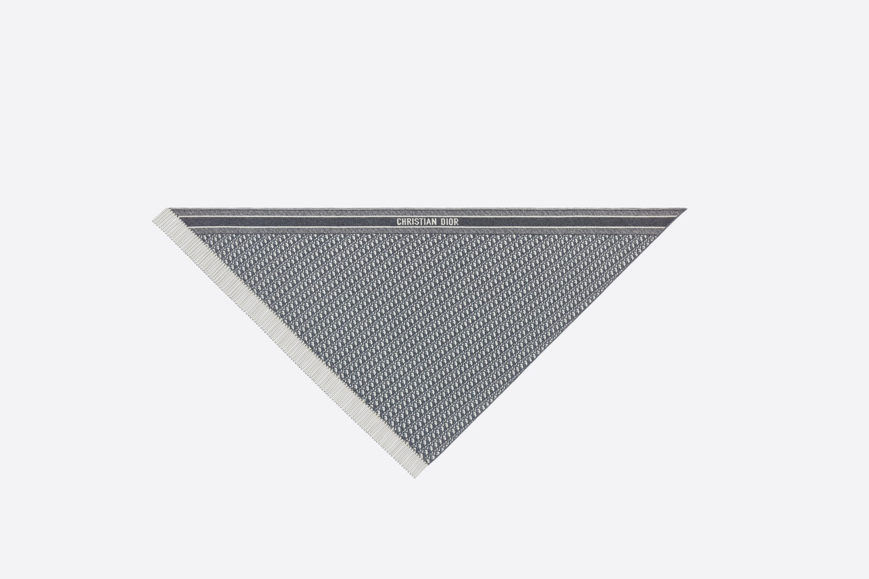 Dior Oblique Triangle Shawl - 3