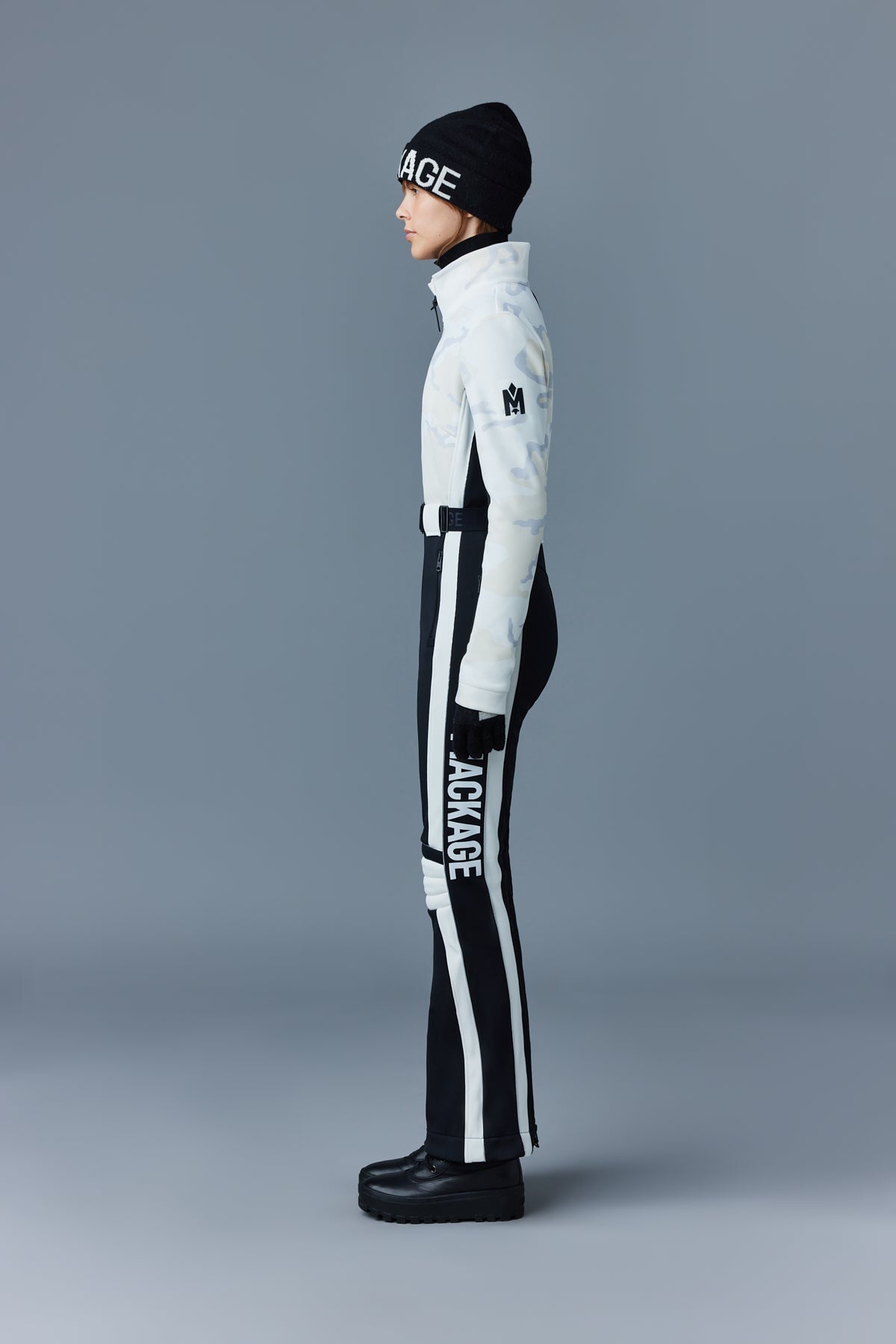 BRIE Agile-360 belted bonded fleece belted ski suit - 3
