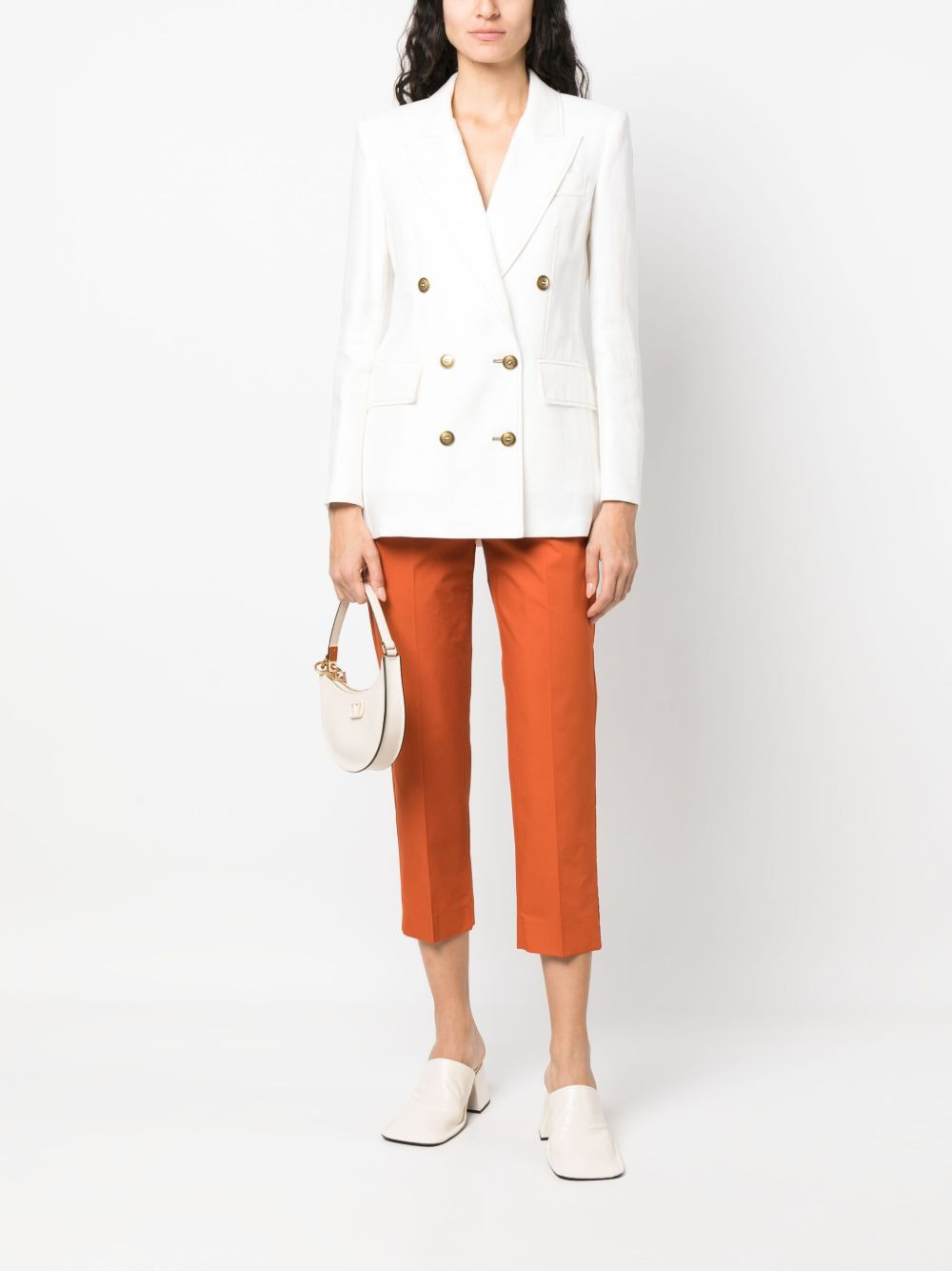 cropped tailored trousers - 2