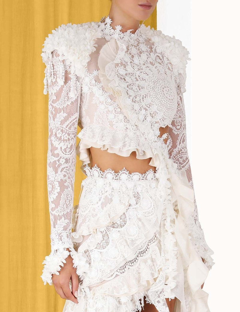 WONDERLAND LACE FRILL BODICE 5