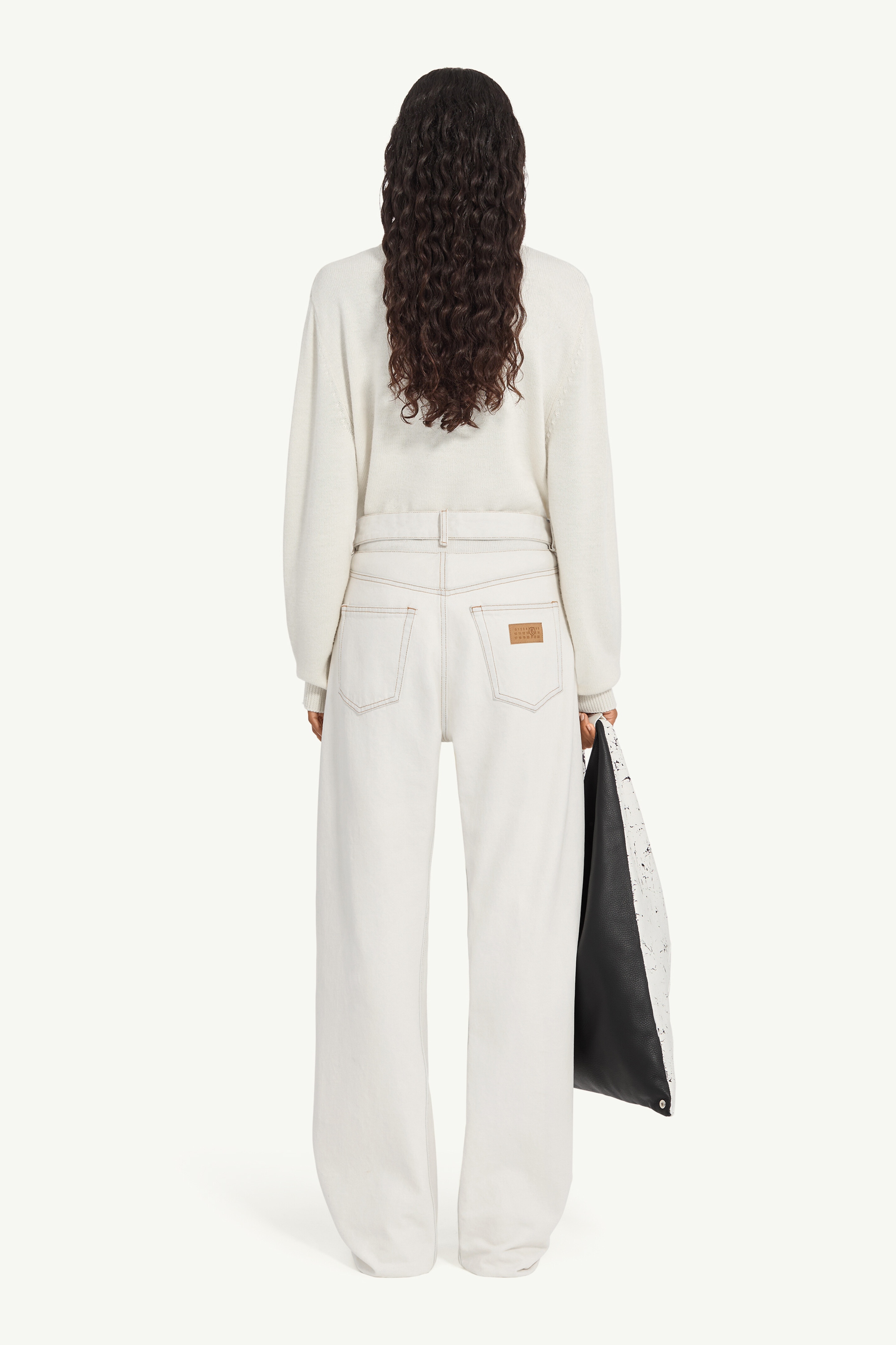 Contrast Stitch Jeans - 4