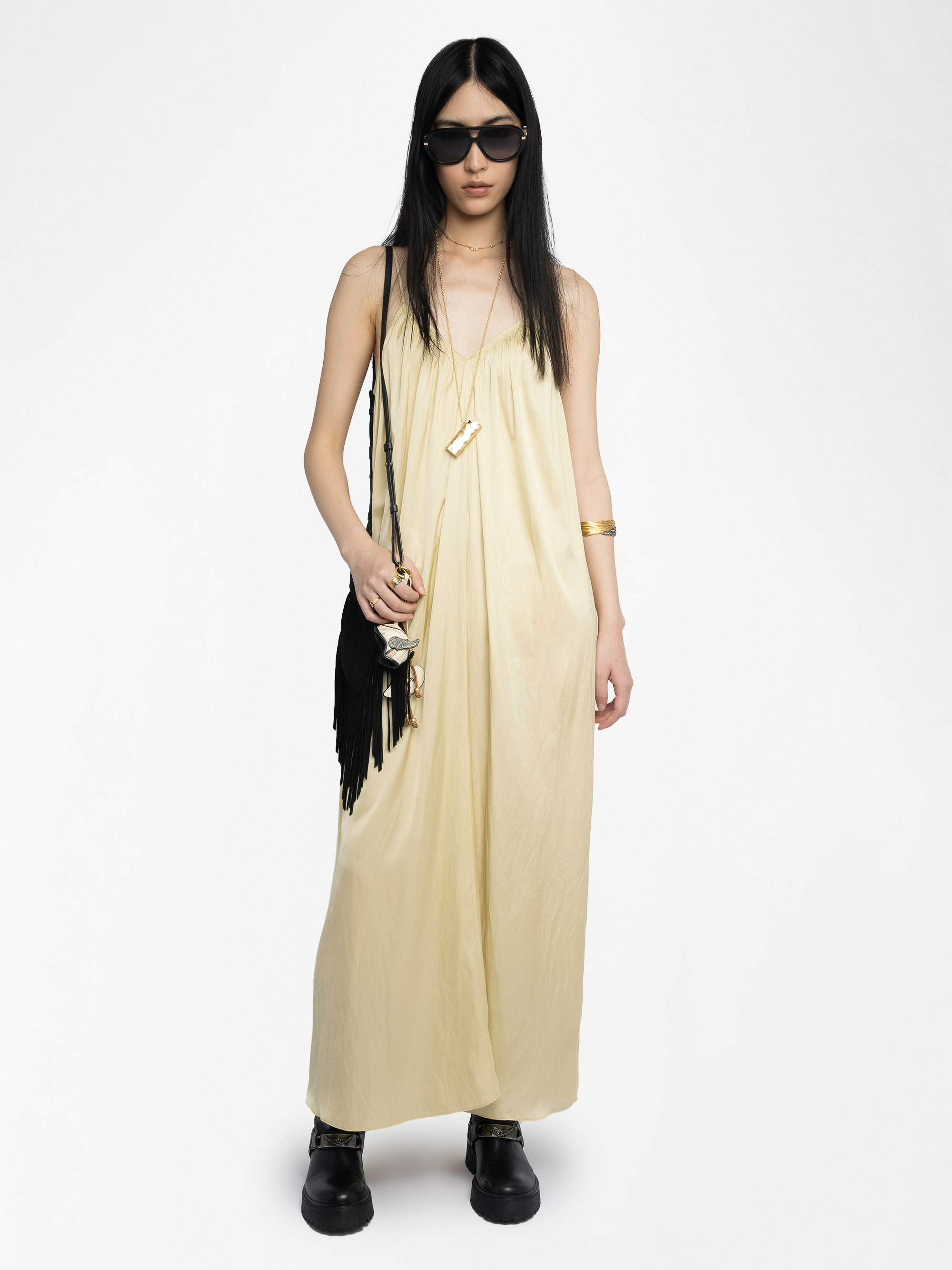 Ristym Satin Dress - 2