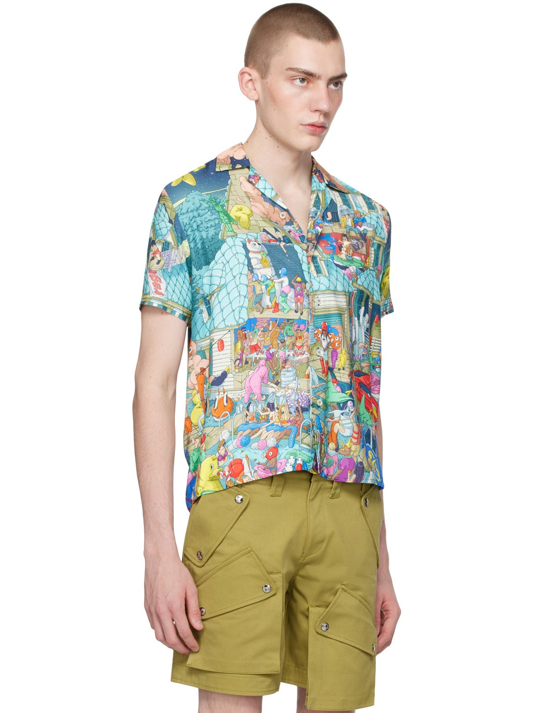Multicolor Graphic Shirt - 2