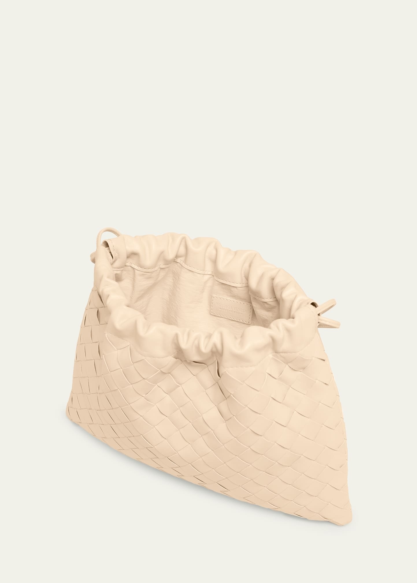 Medium Leather Pouch Bag - 4