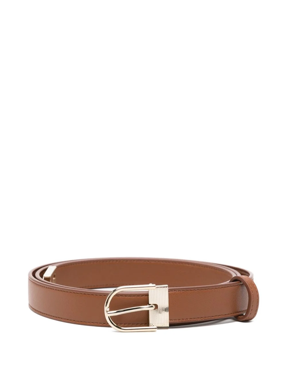 Dorian buckle-fastening leather belt - 1