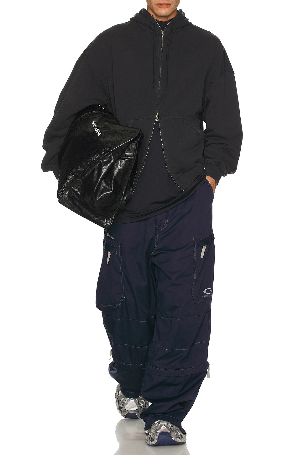 Large Zip-Up Hoodie - 4