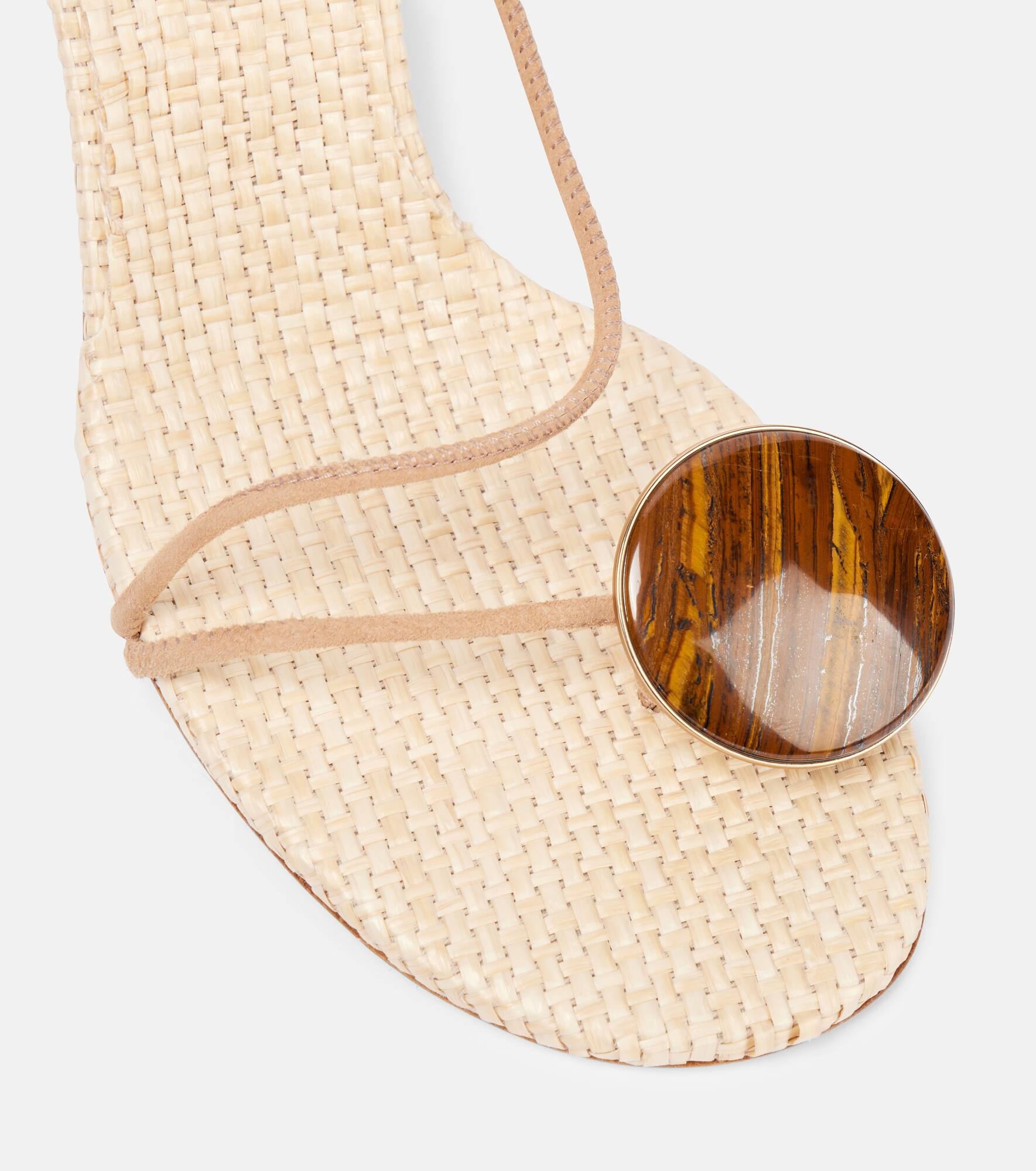 Doma suede thong sandals - 5