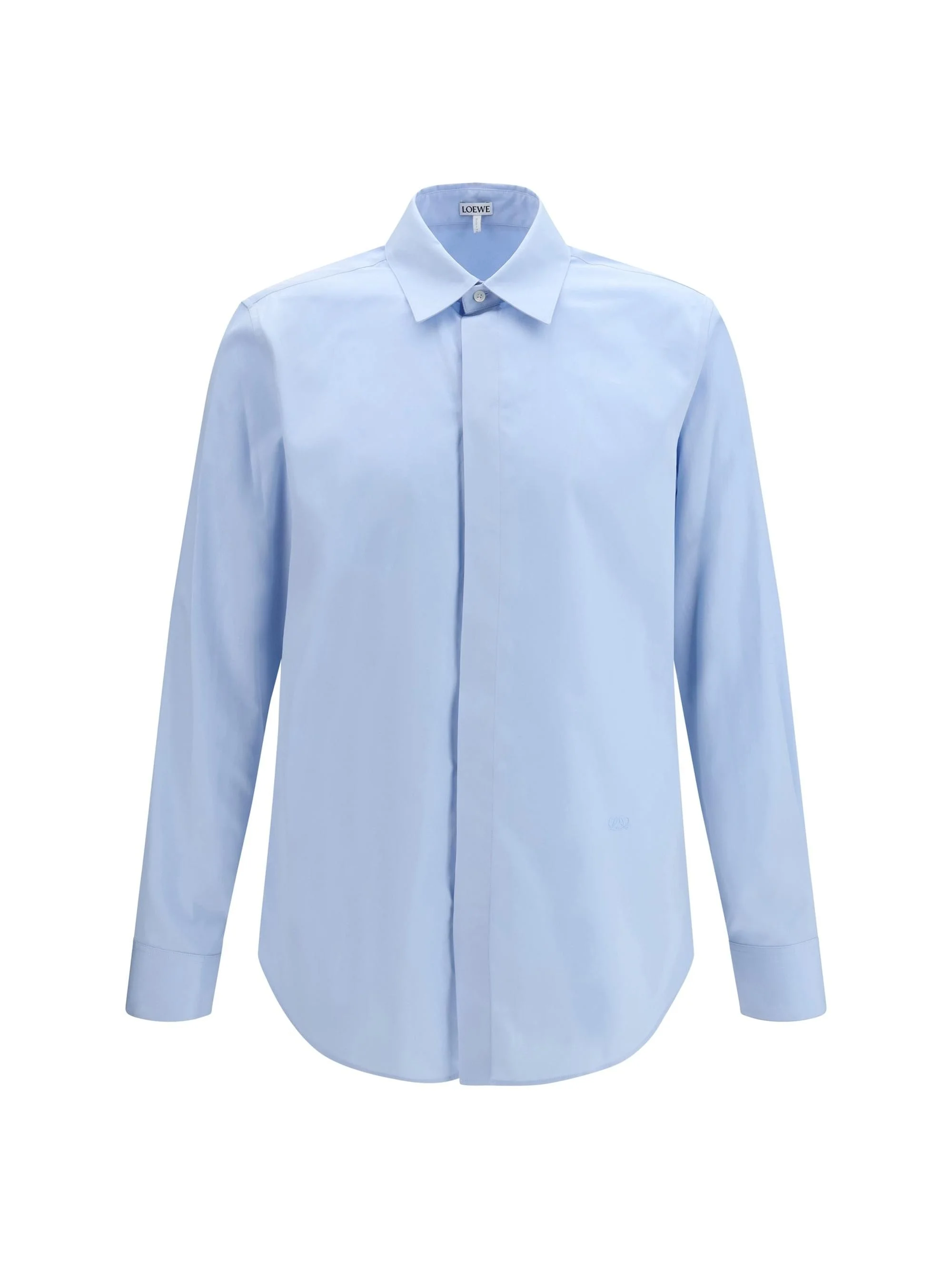 Loewe Men Lightweight Cotton Poplin Shirt - 1