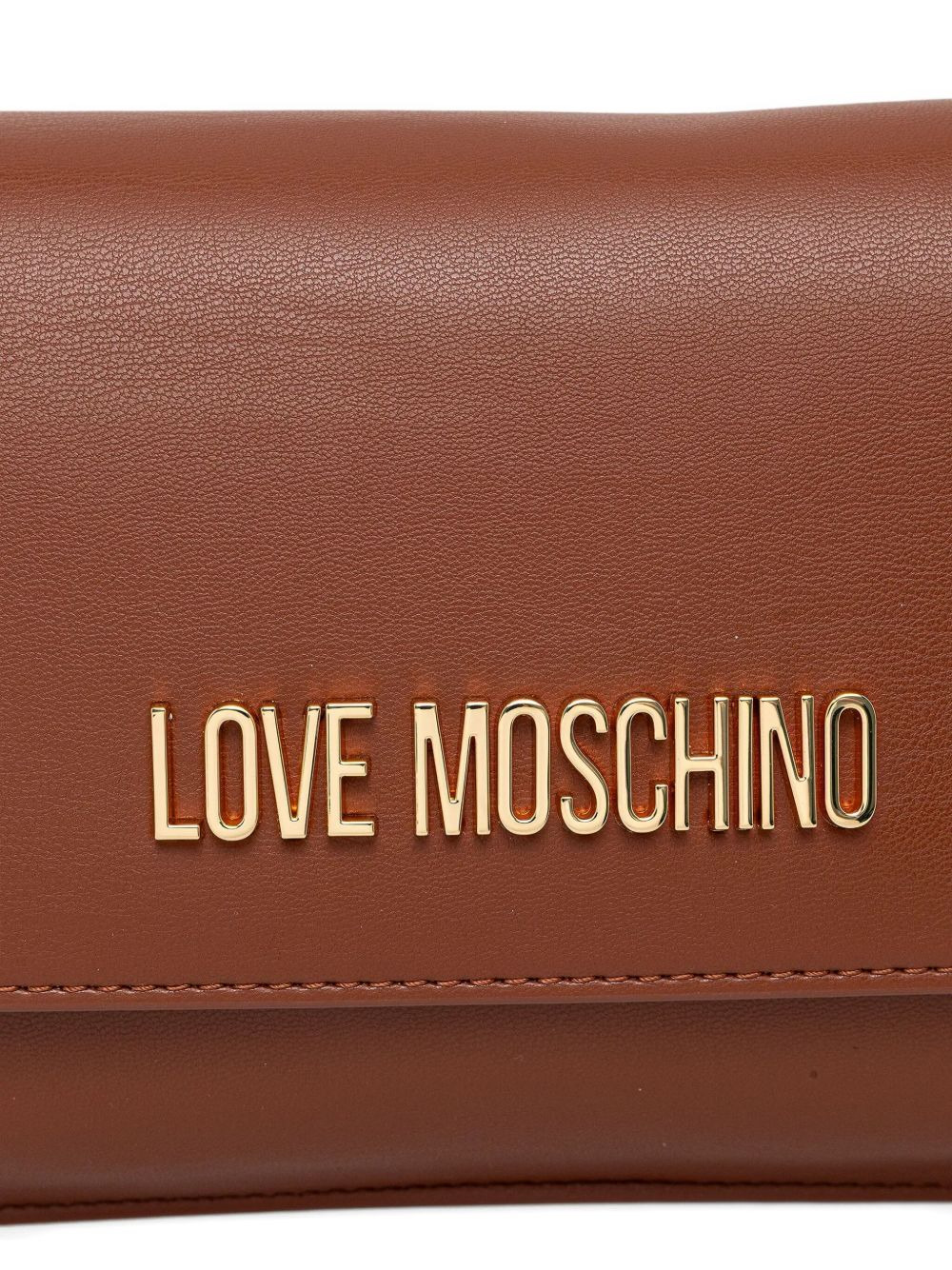 logo flap shoulder bag - 5