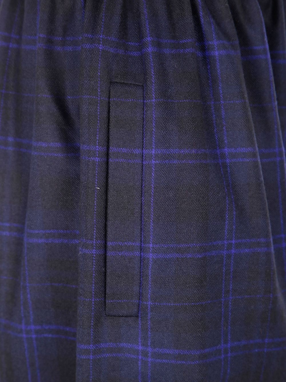 tartan cropped trousers - 3