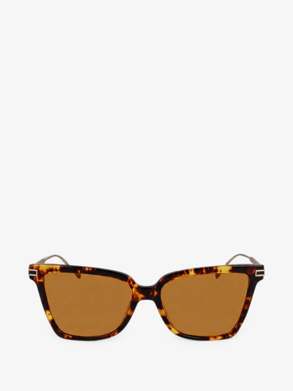 tortoiseshell-effect sunglasses - 1