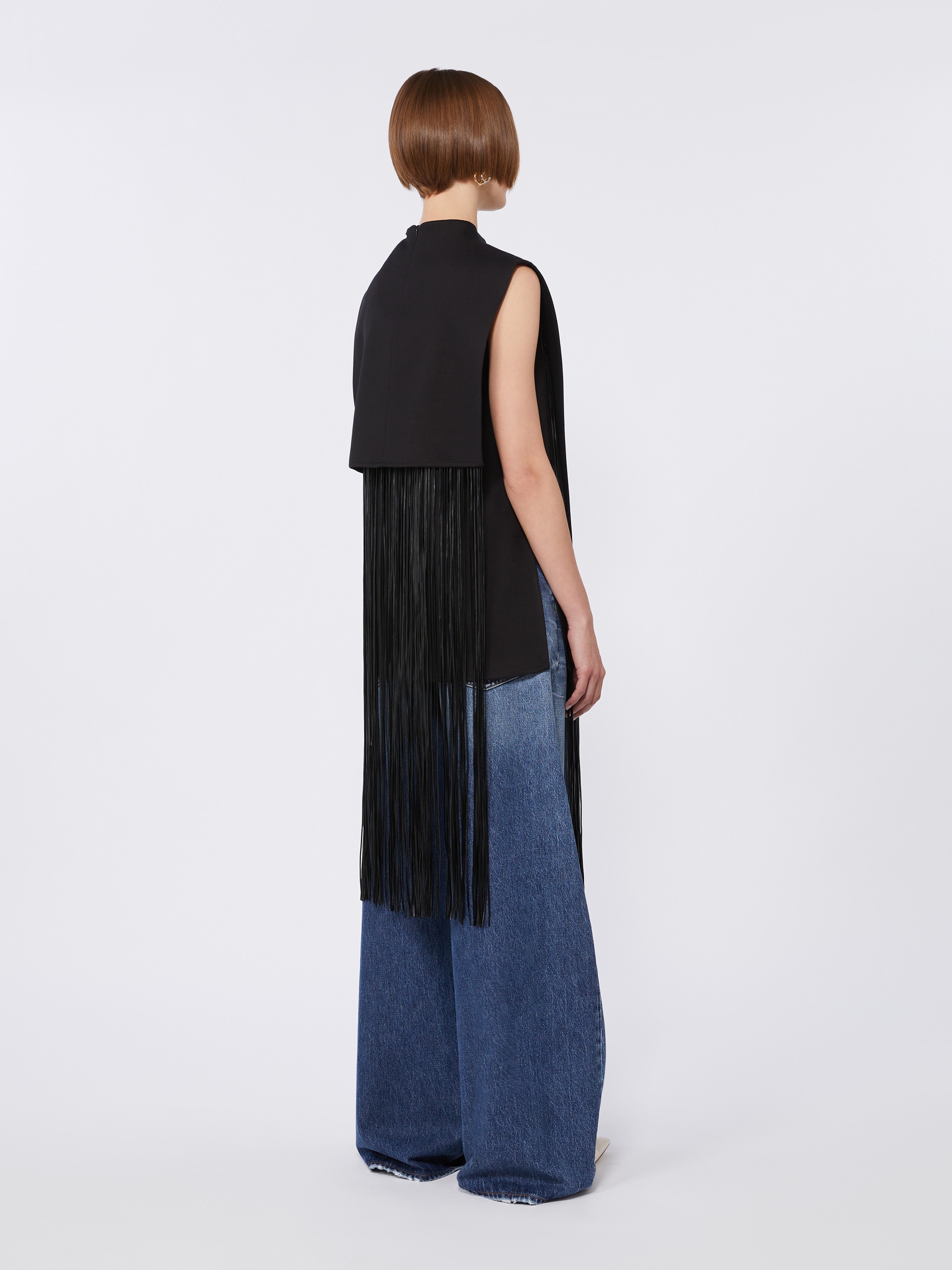 SORAIA Sleeveless top with fringes - 4