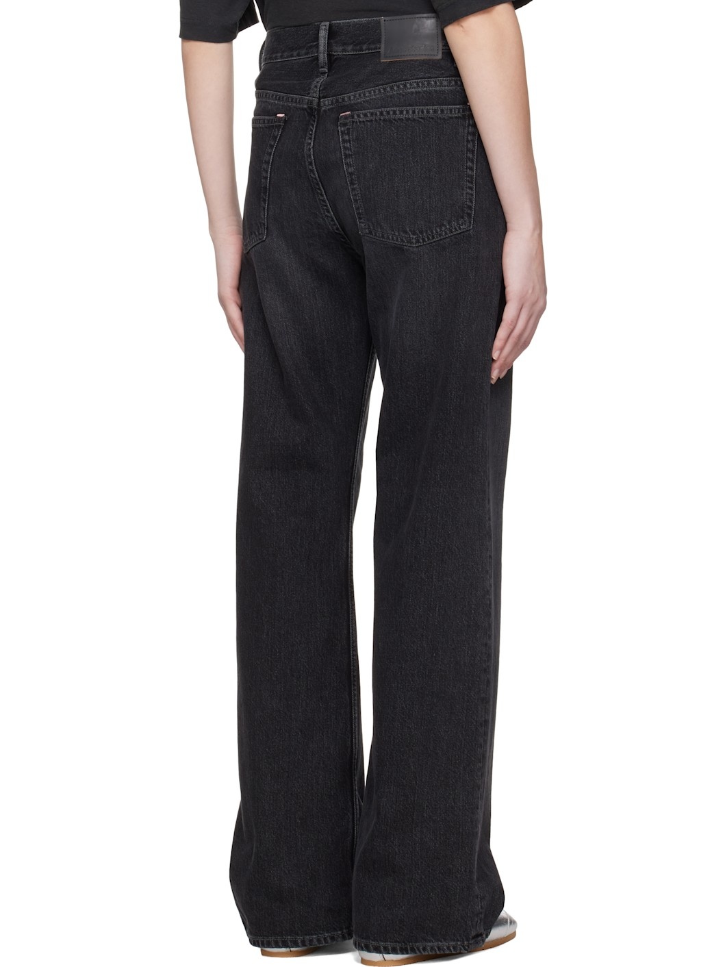 Black Faded Jeans - 3