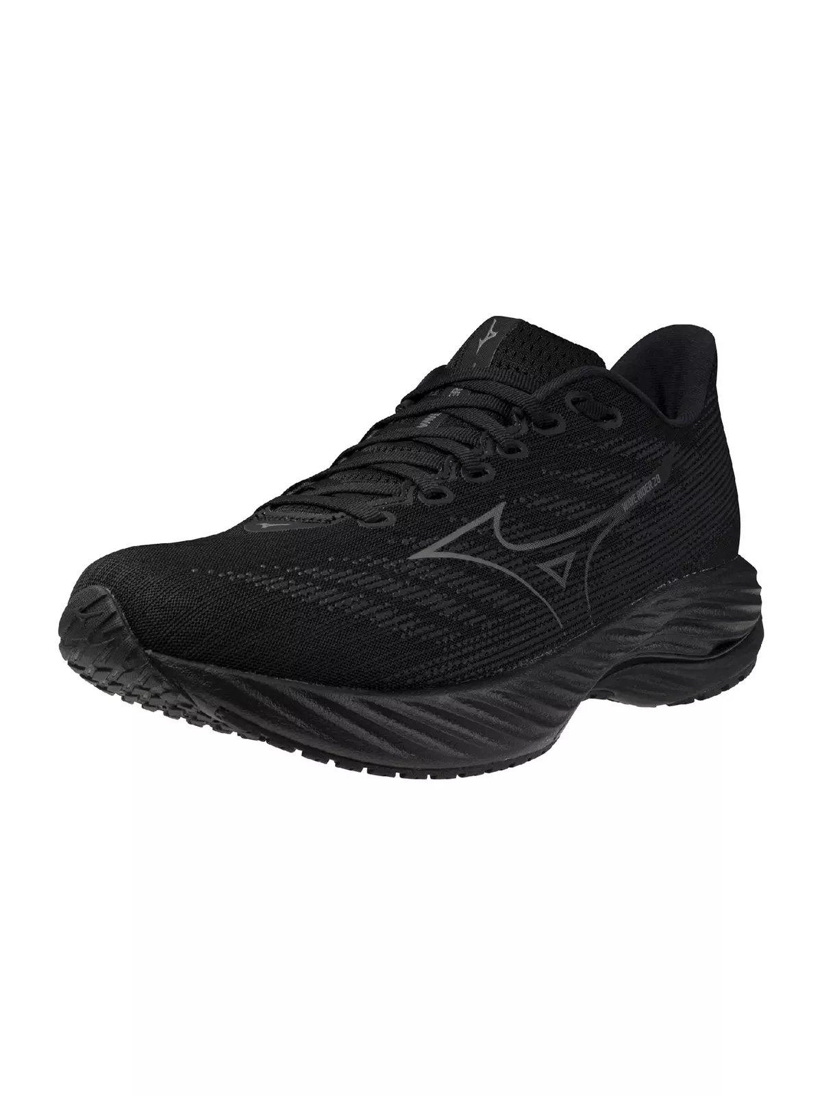Wave Rider 28 "Black/Shade" Women's Running Shoe - 3