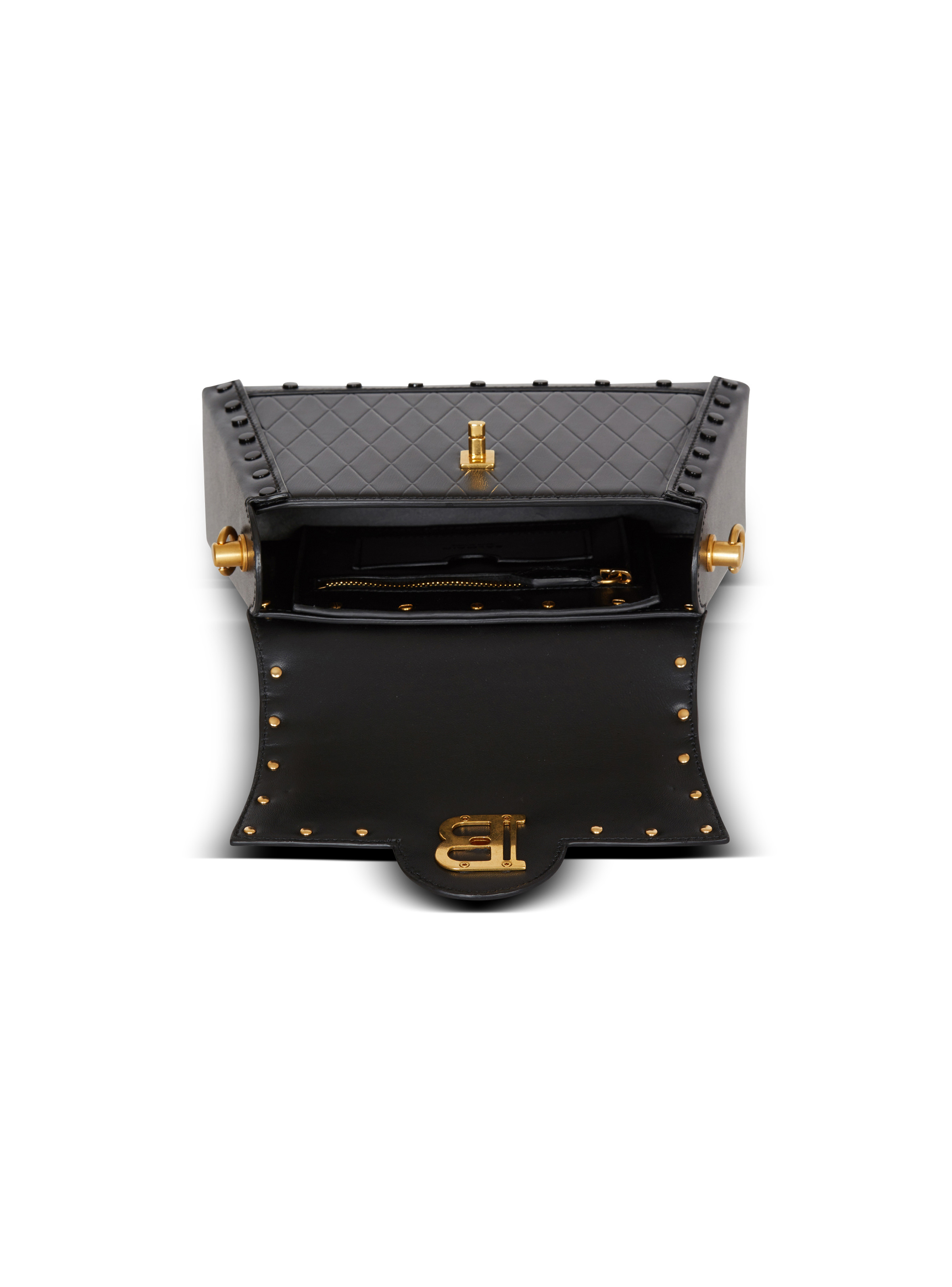 B-Buzz Dynasty bag in grid-embossed calfskin - 6