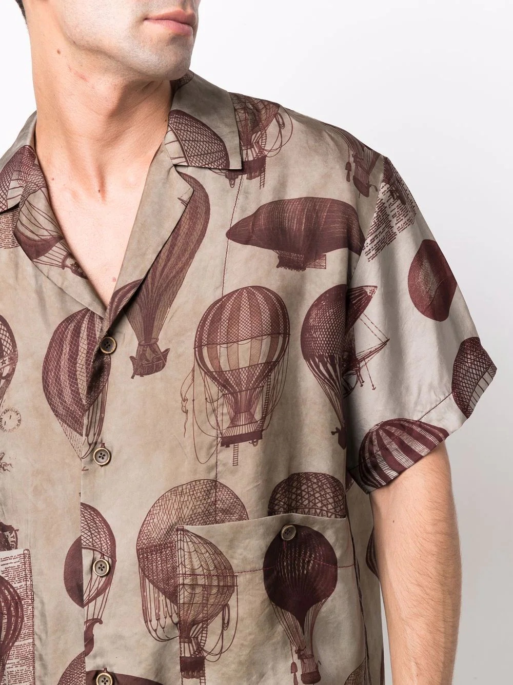 balloon-print shortsleeved shirt - 5