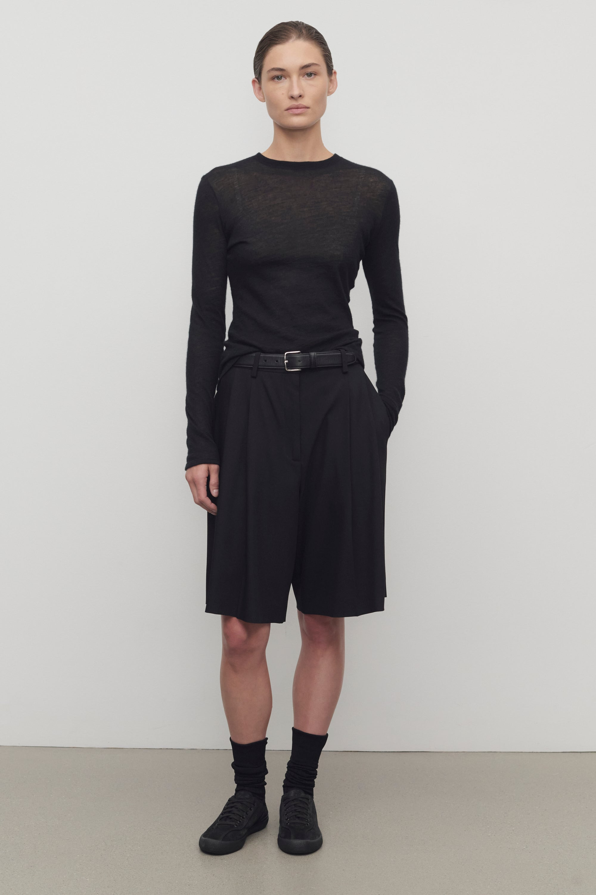 Vesperis Short in Virgin Wool - 3
