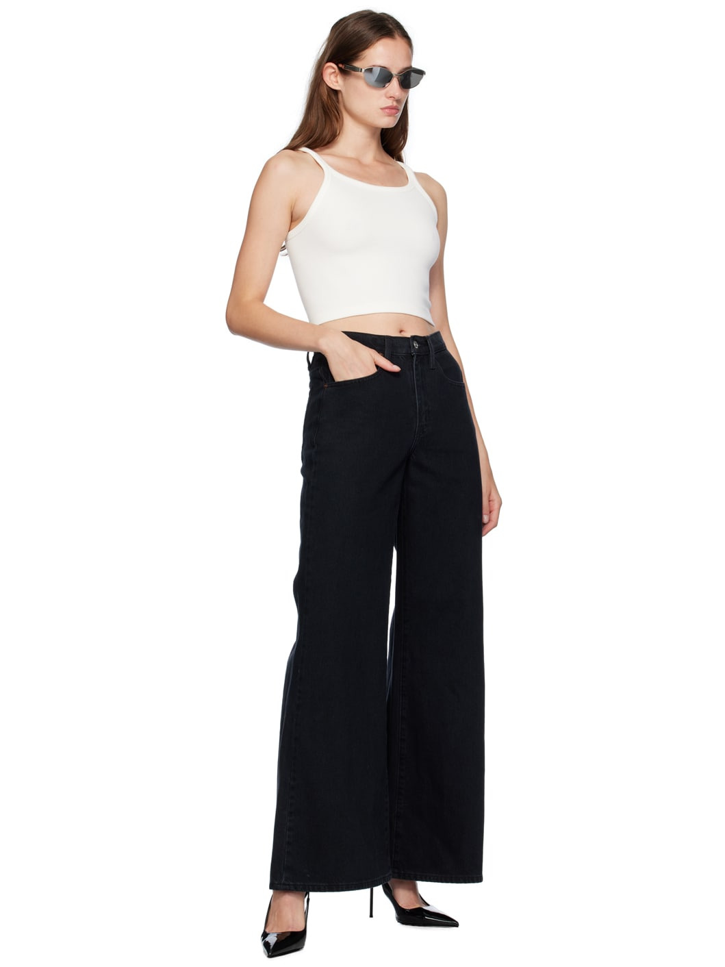 Off-White Hailey Bieber Edition HB Ribbed Tank Top - 4