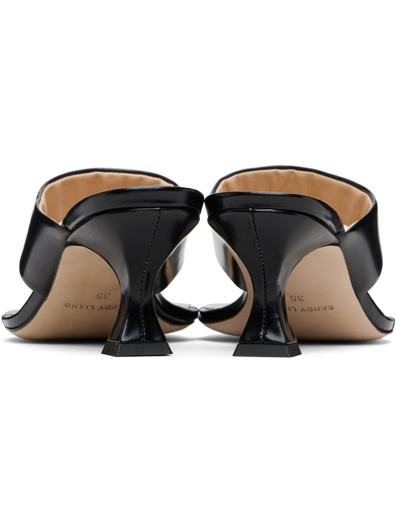 Black Pearl Sandalette Heeled Sandals 2
