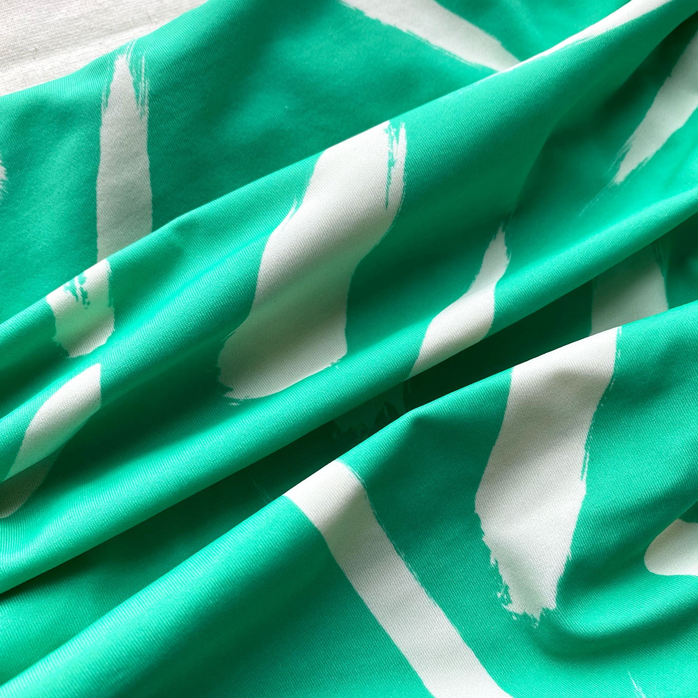 Mint Brushstroke High Waisted Brief - 6