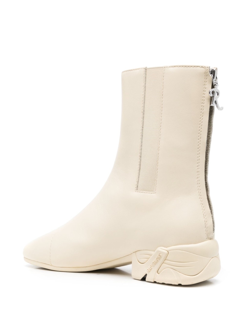 logo-print ankle boots - 4