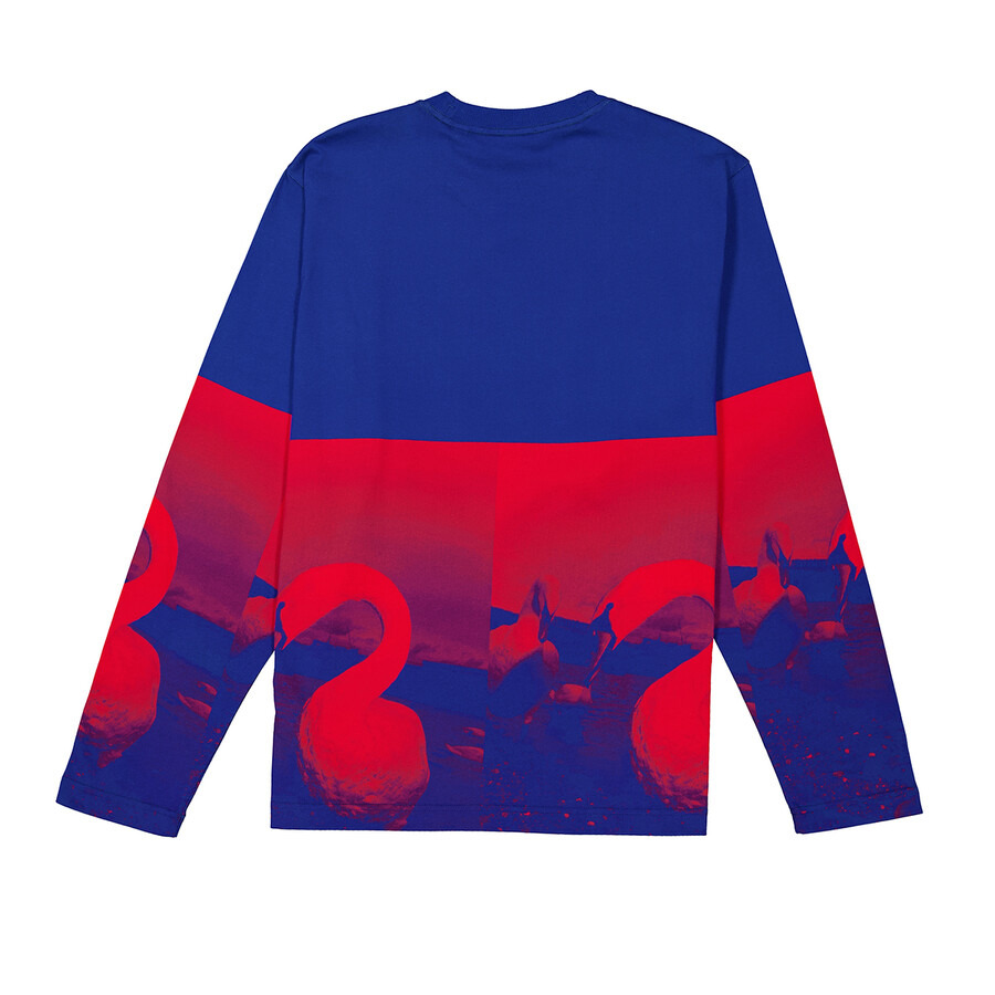 Burberry Long Sleeve Swan Logo T-Shirt - 6