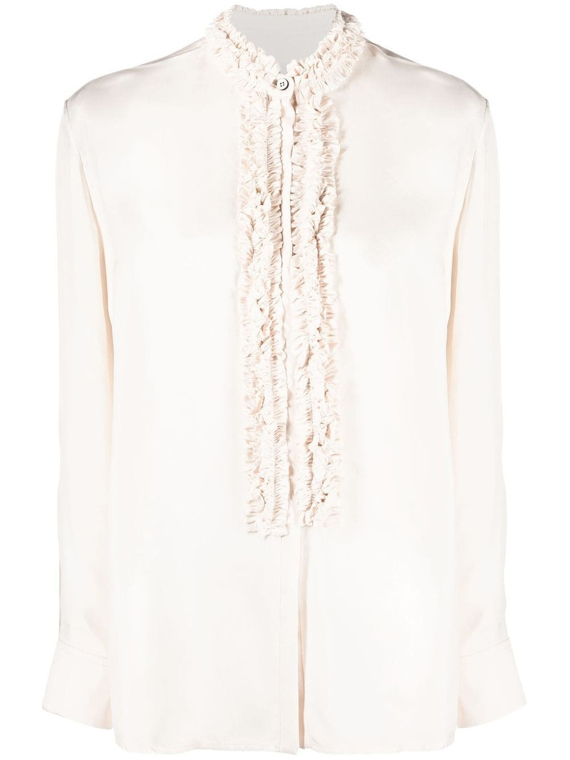 ruffle-trim blouse 1