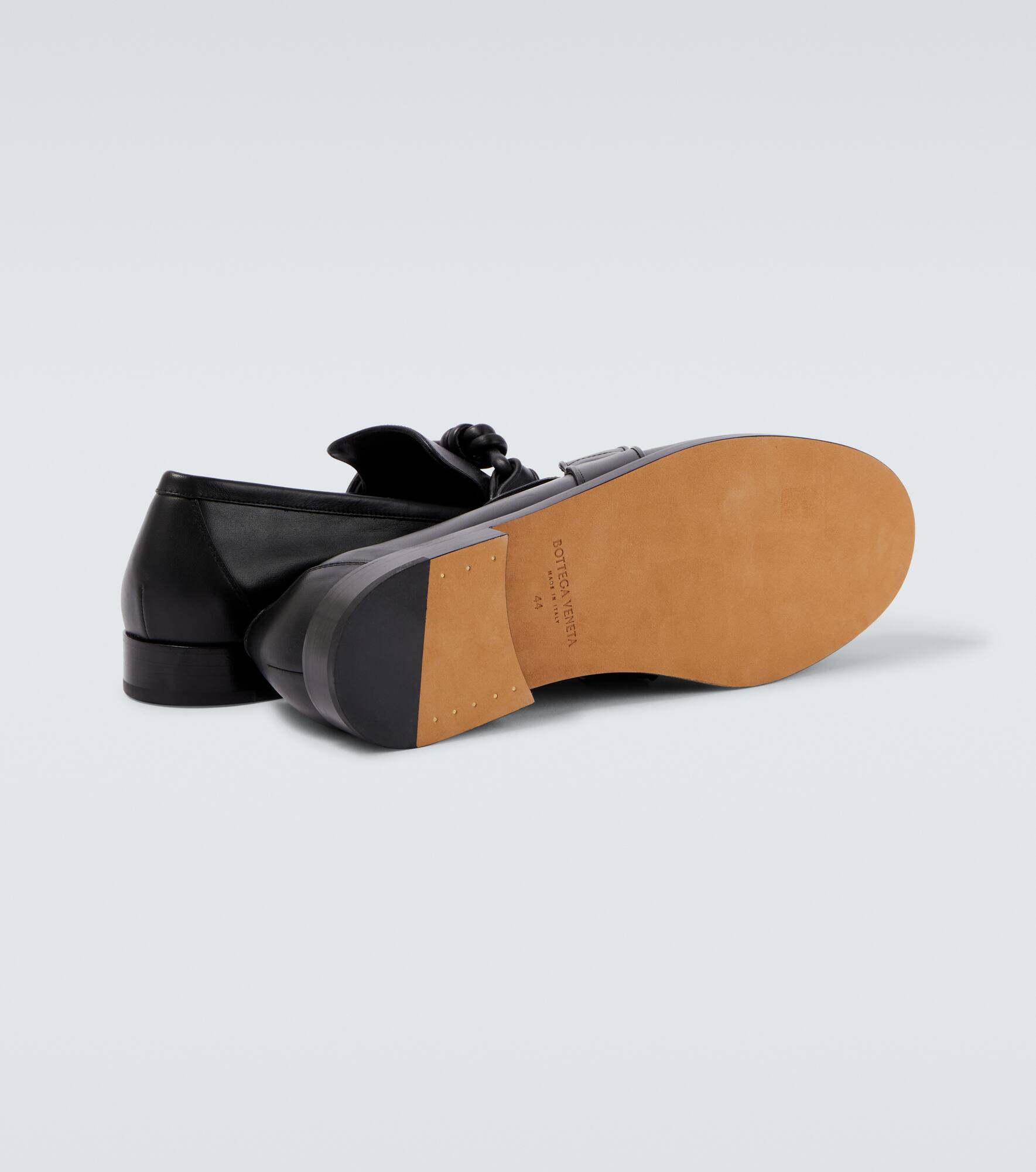 Astaire Knot leather loafers - 7