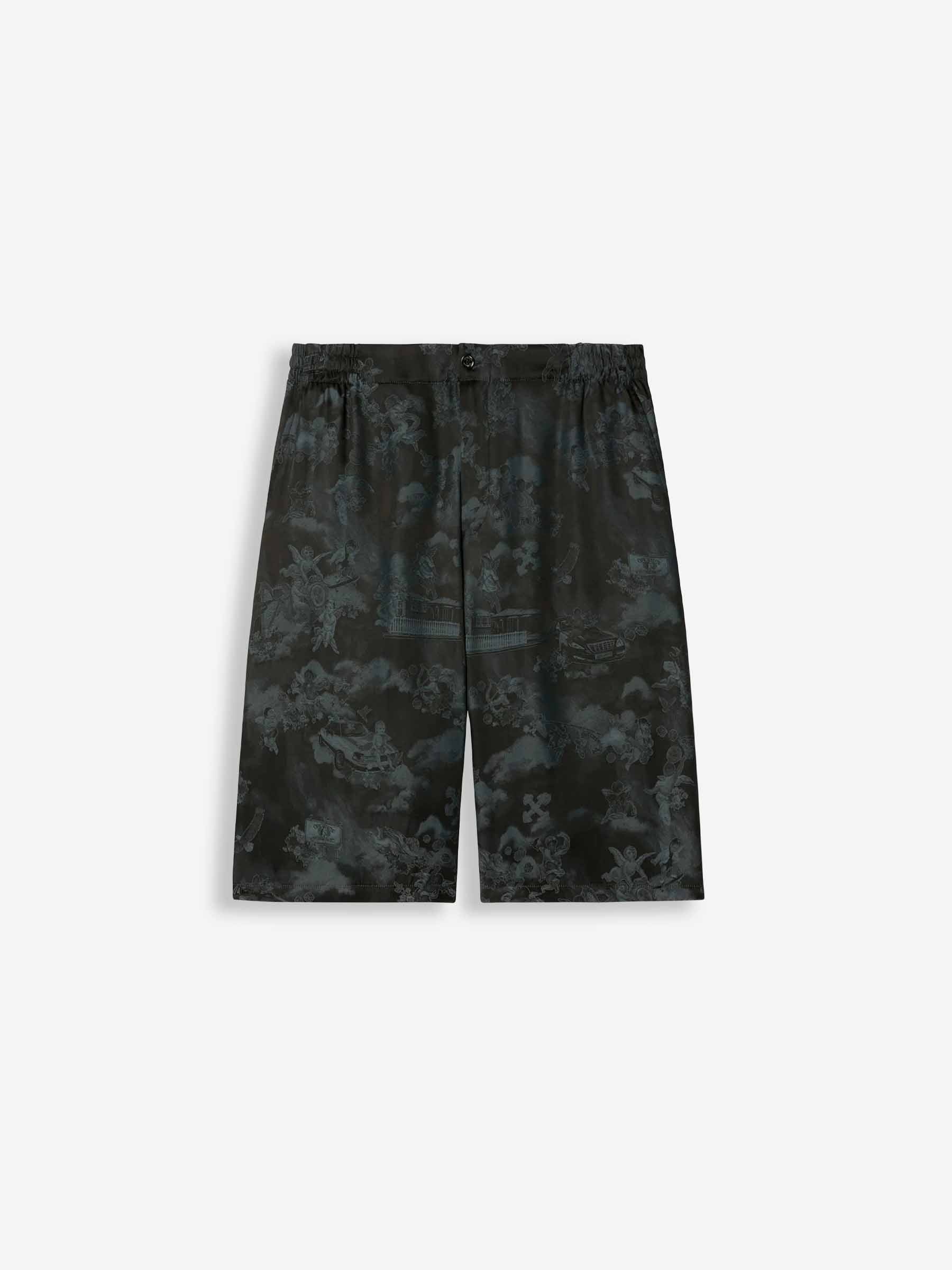 JACQUARD BOWLING BERMUDA SHORTS - 1