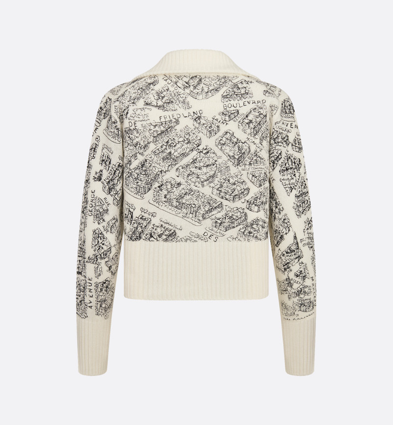 Dior DiorAlps Mock-Neck Cardigan outlook