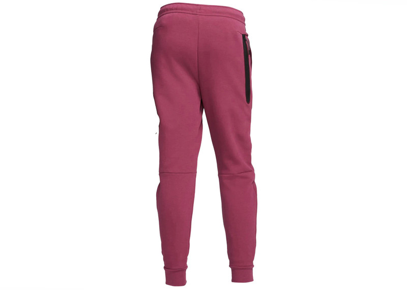 Nike Nike Sportswear Tech Fleece Joggers Rosewood/Black outlook