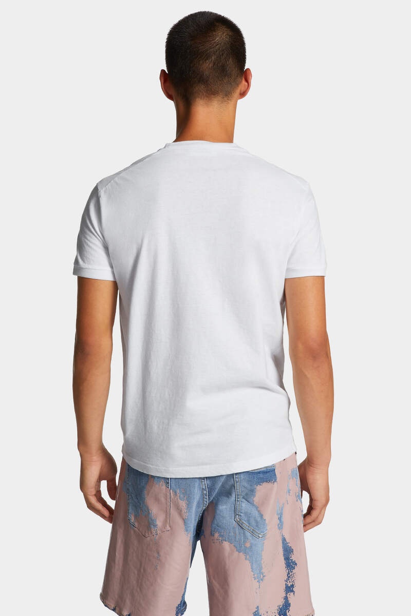 DYED VERY VERY DAN FIT SLOGAN T-SHIRT - 4