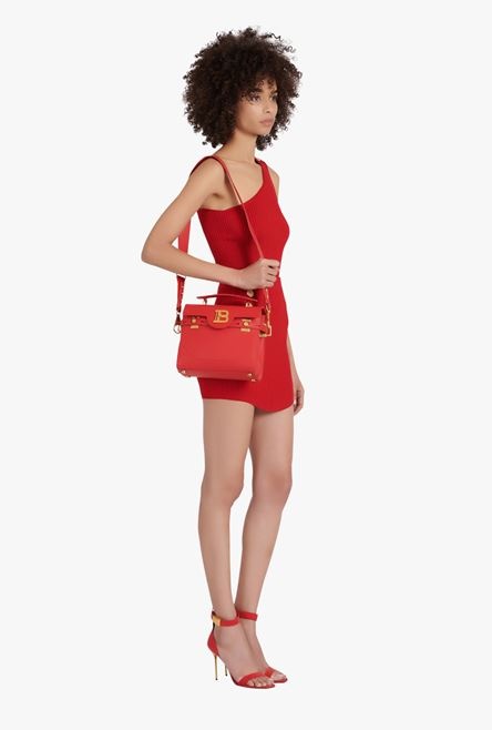 Red quilted leather B-Buzz 23 bag - 2