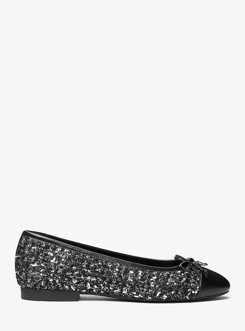 Piper Flex Metallic Tweed Ballet Flat - 1