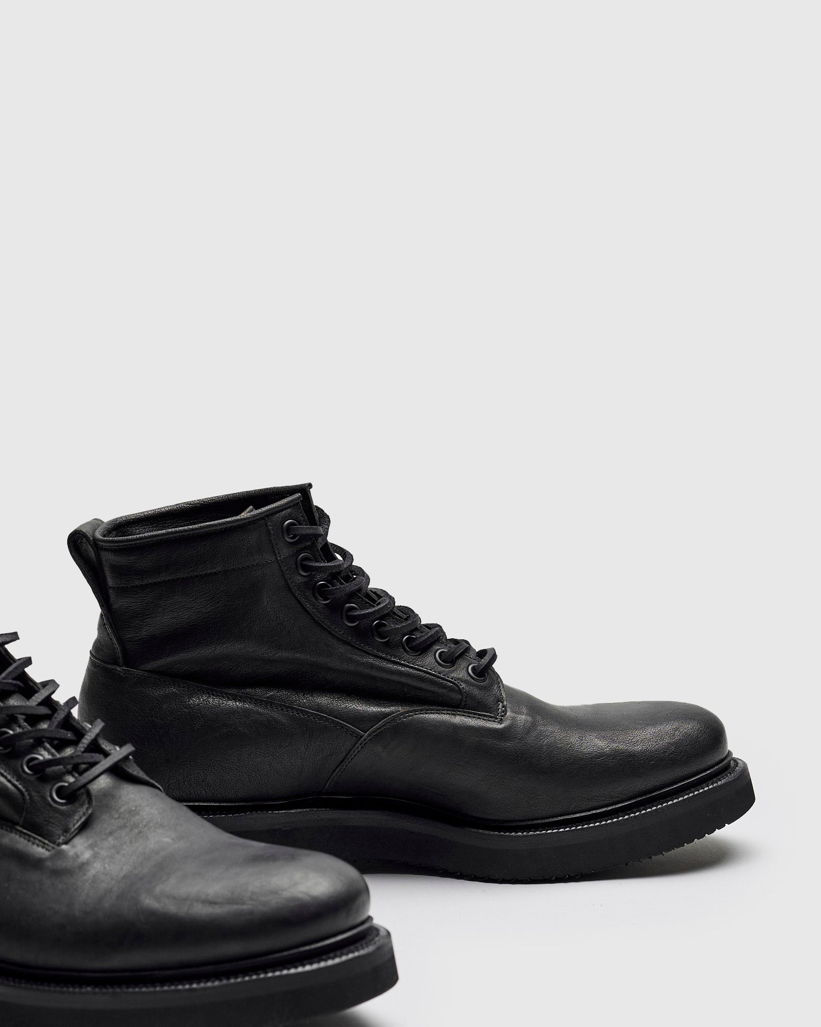 Scout Boot 2030 in Nero Washed Kangaroo - 4