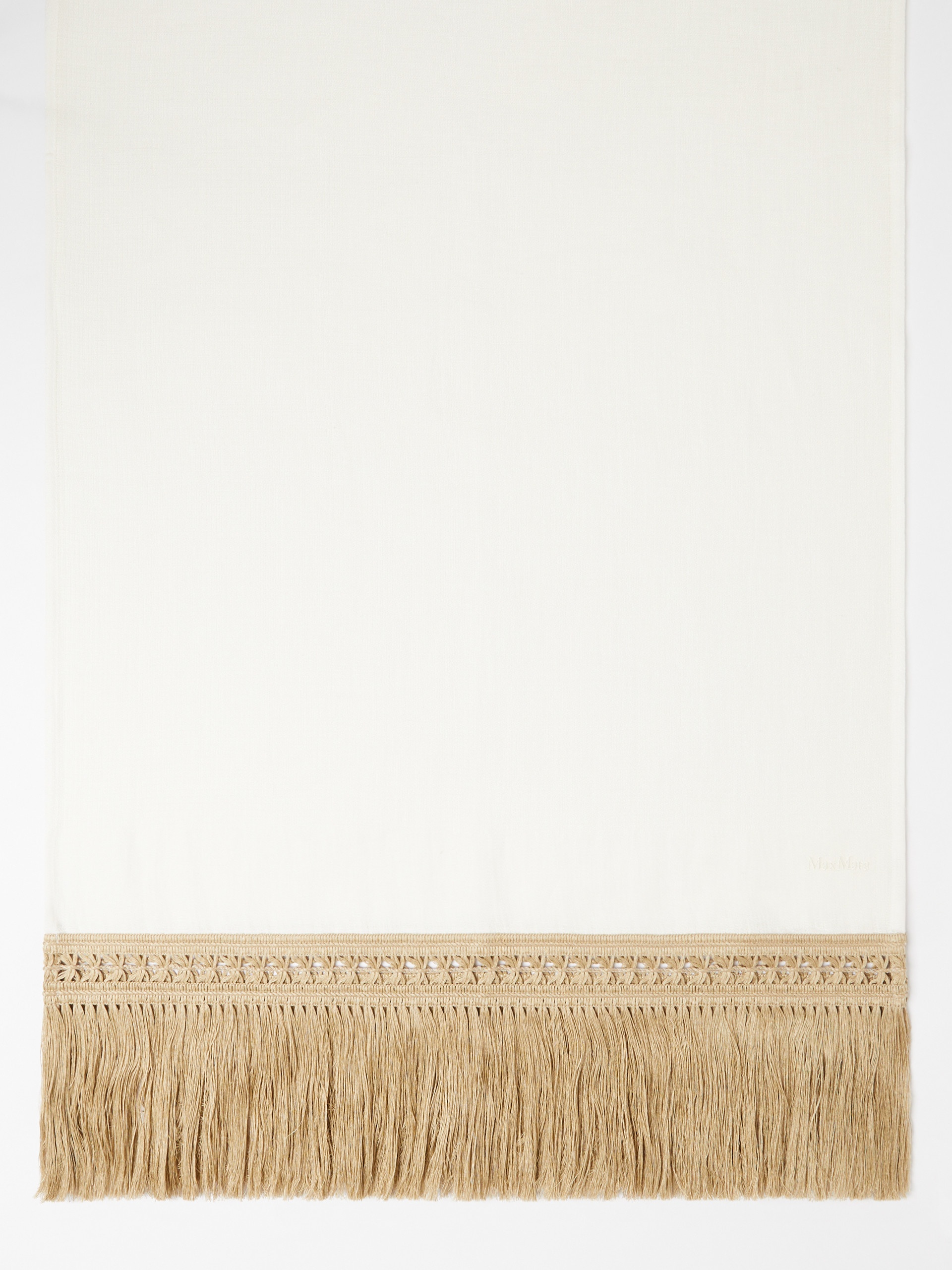 【関税＆送料込み】Max Mara Grammo Linen Stole Max Mara GRAMMO Linen yarn stole | REVERSIBLE