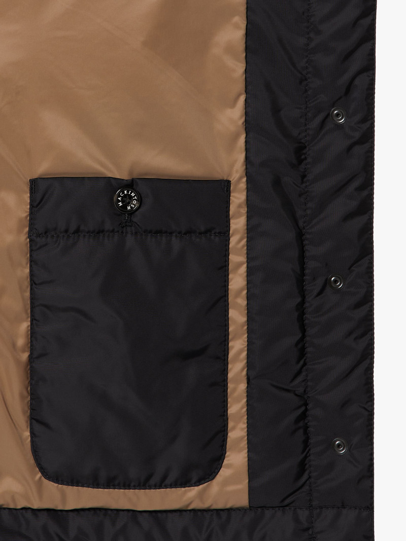 ANNABEL BLACK NYLON LINER VEST | LQV-005 6