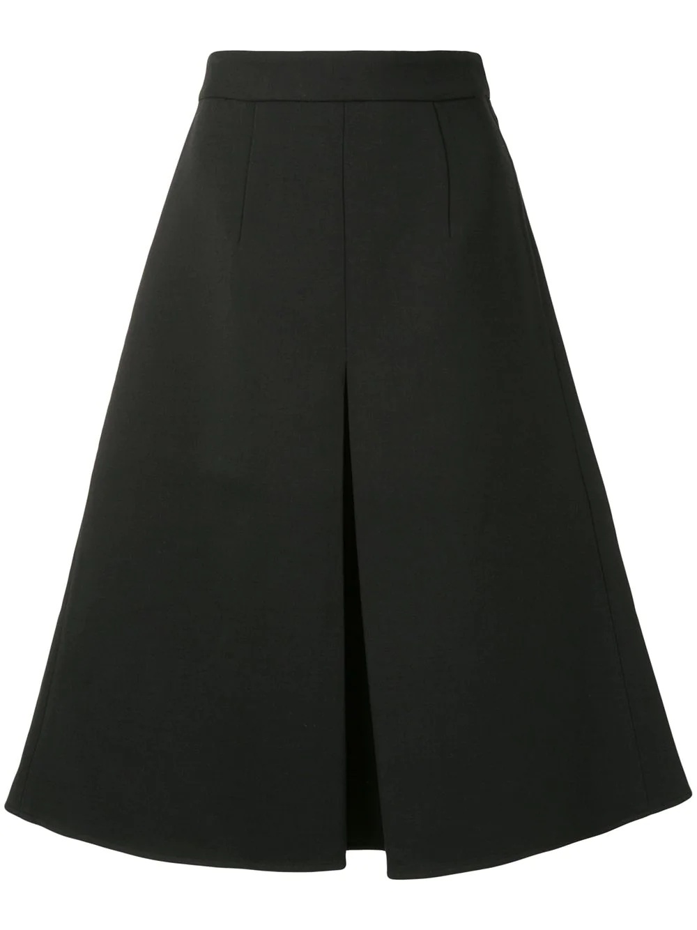 A-line midi skirt - 1