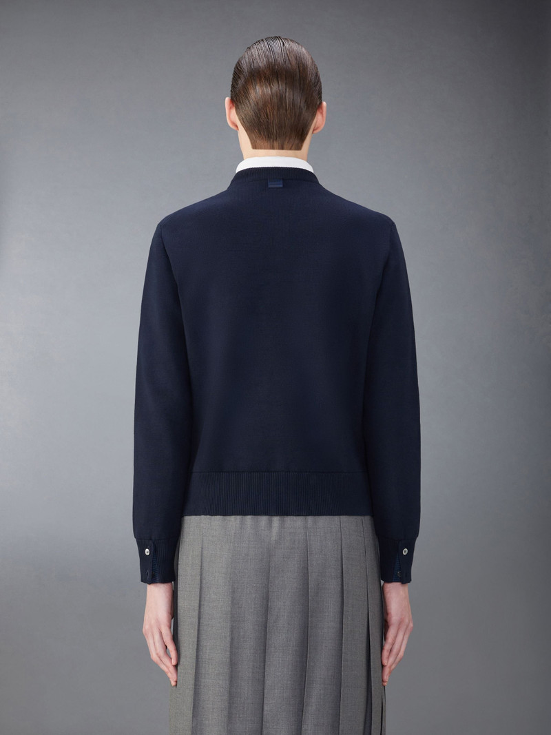 Thom Browne Cotton Milano Stitch Pullover outlook