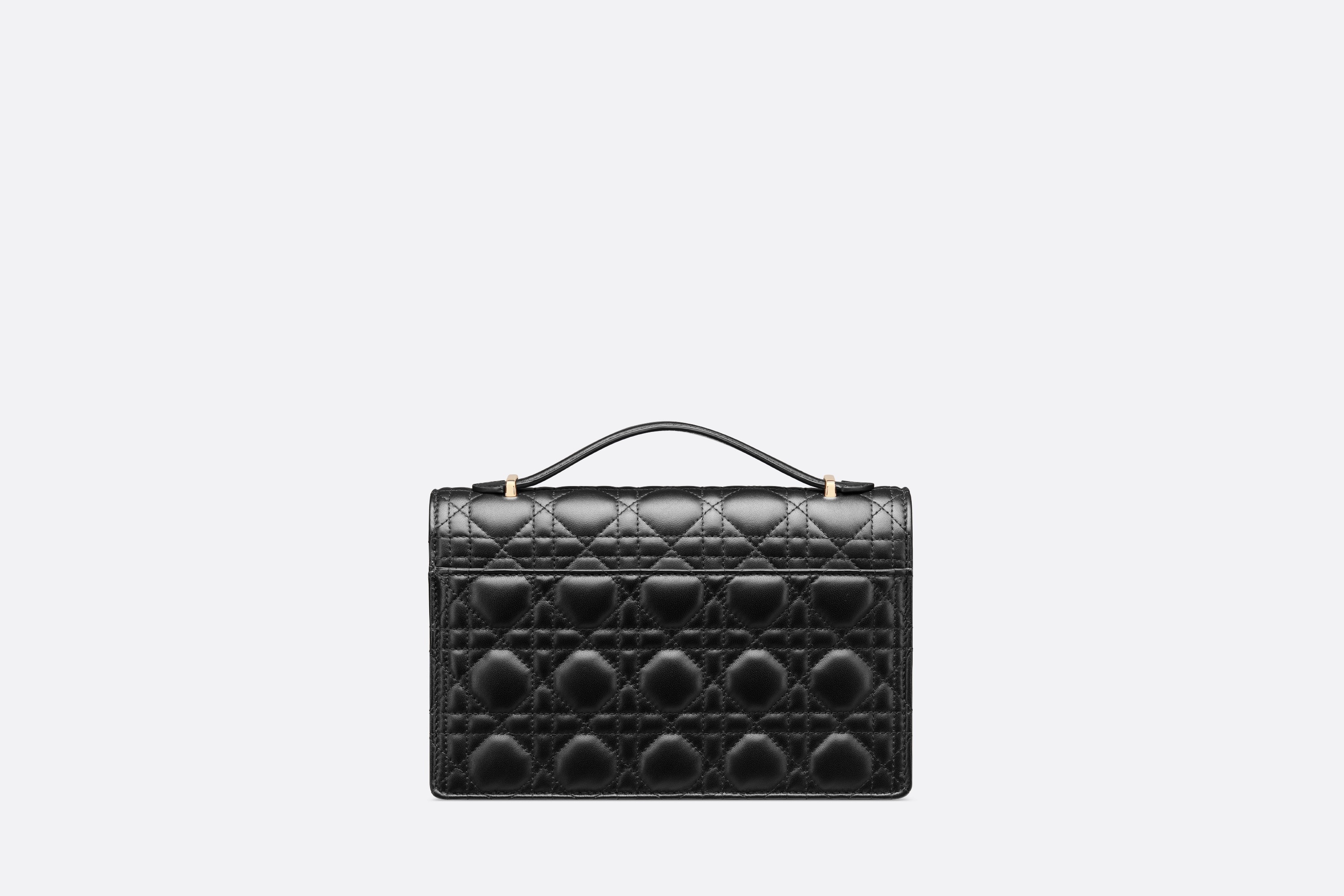 【関税&送料込】Dior My Dior Top Handle Bag My Dior Top Handle Bag Black Cannage Lambskin | DIOR
