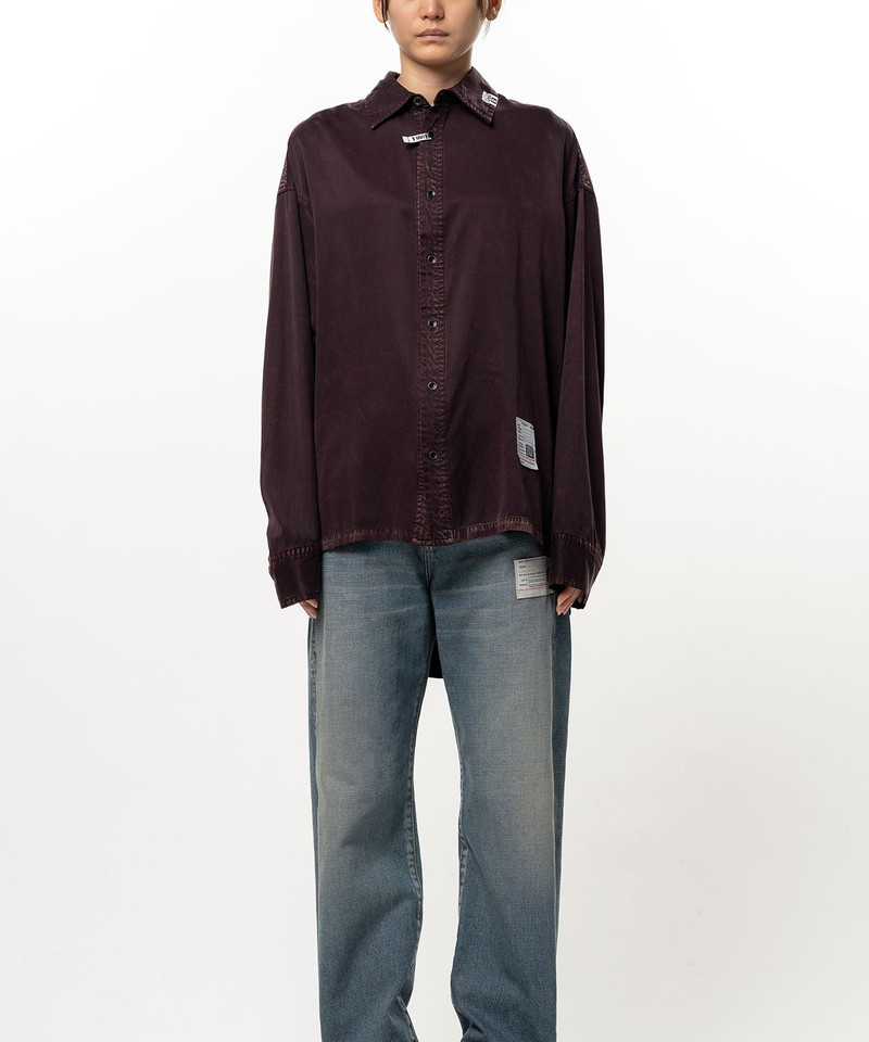 Vintage Like Satin Shirt 8