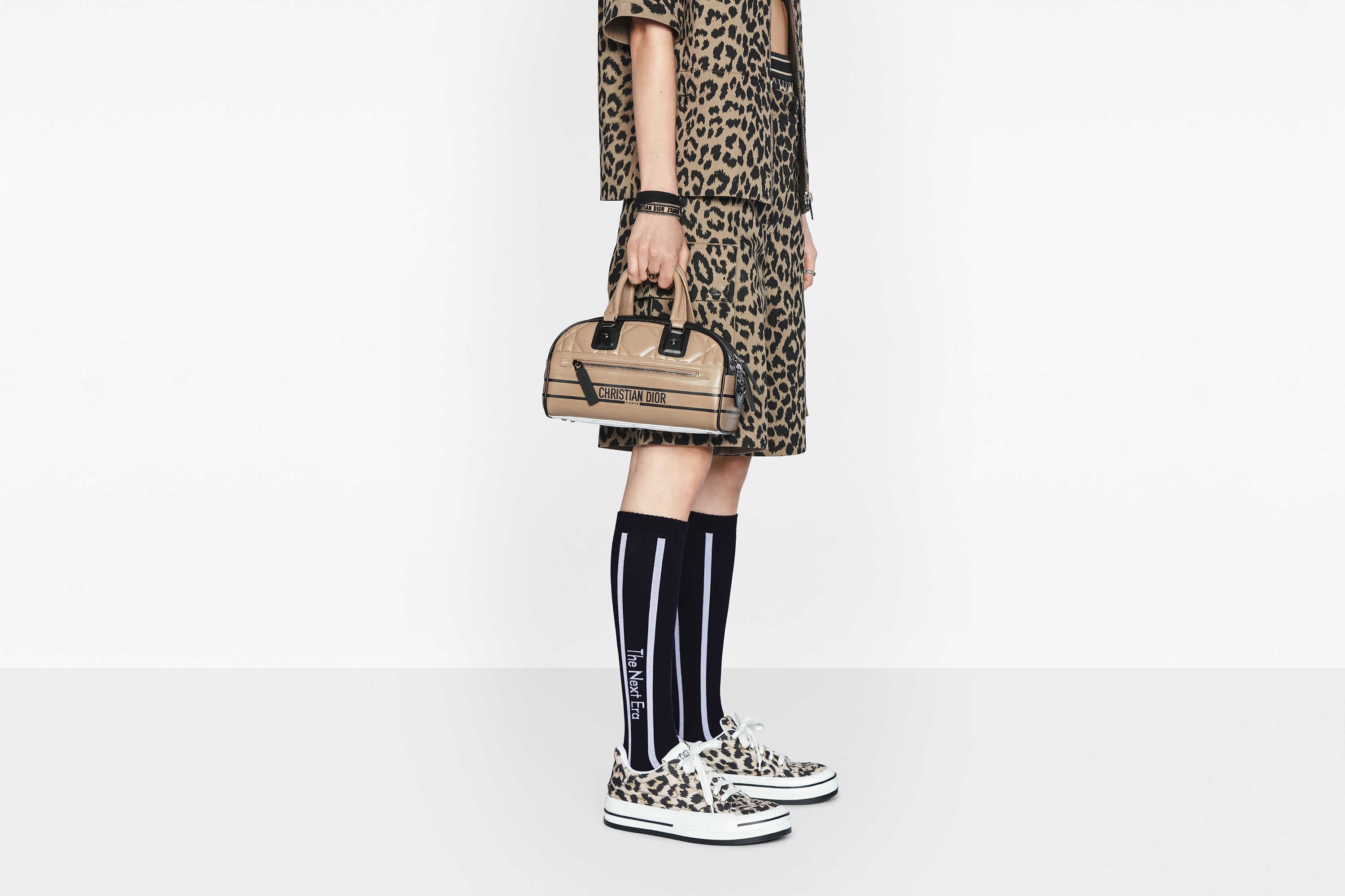 Small Dior Vibe Zip Bowling Bag - 8