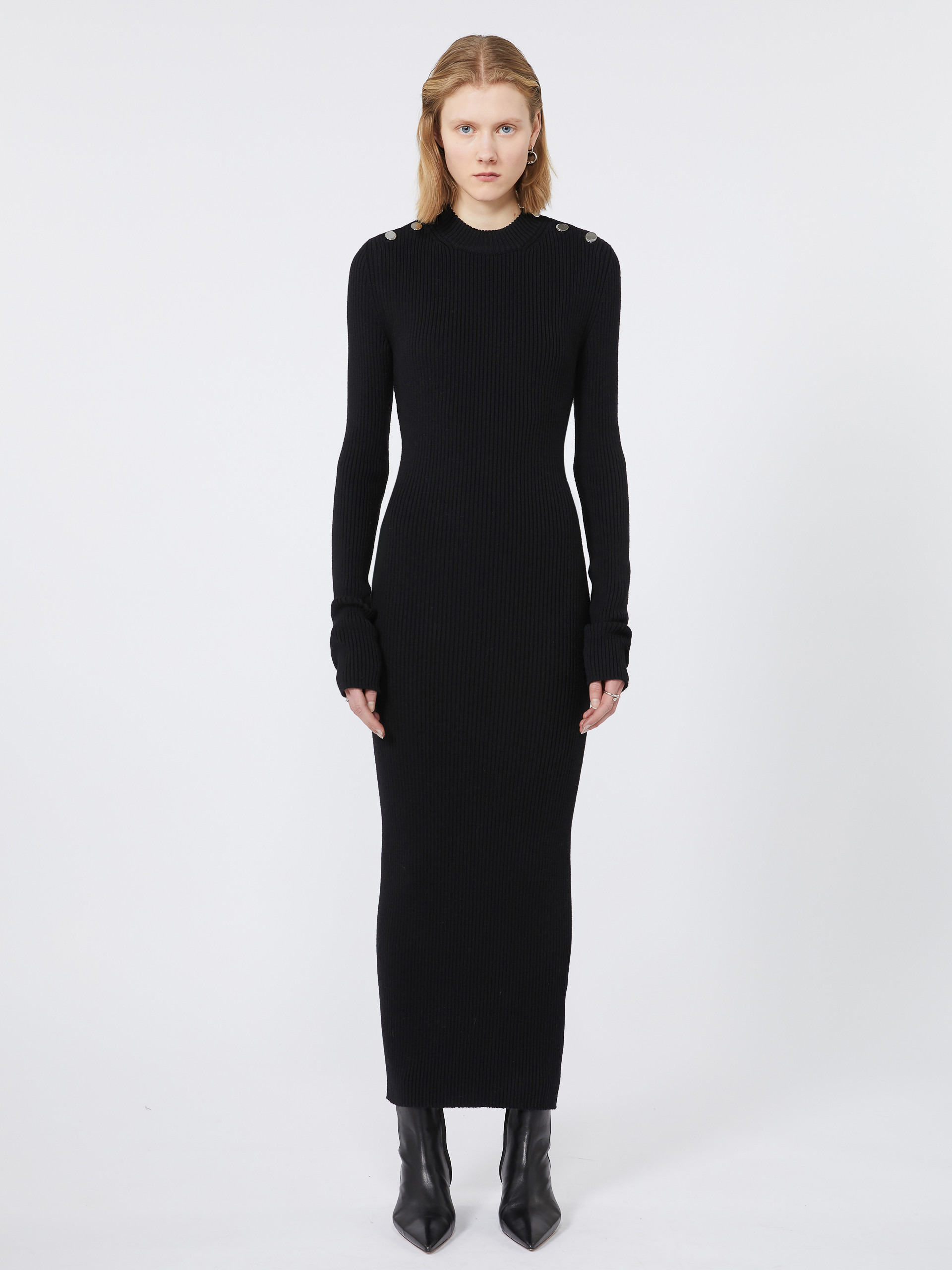 GARIBO Pure wool knit dress - 3